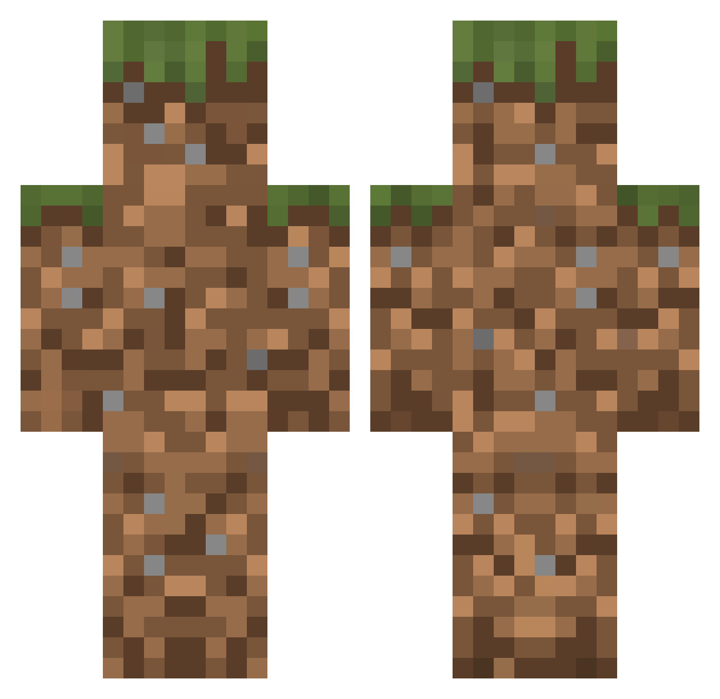 meowmowmowmwmeom Minecraft skin, front and back view