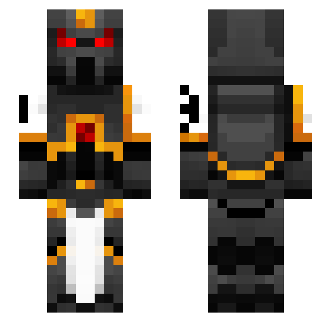 I_Mendel_I Minecraft skin, front and back view