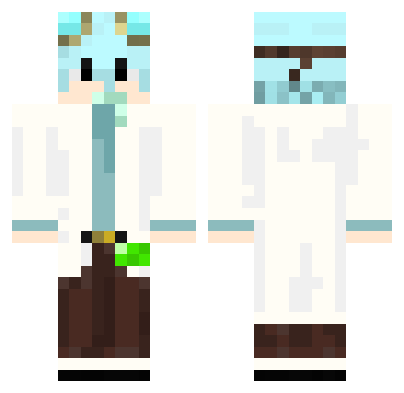 Yagami2_ - chemist Minecraft skin