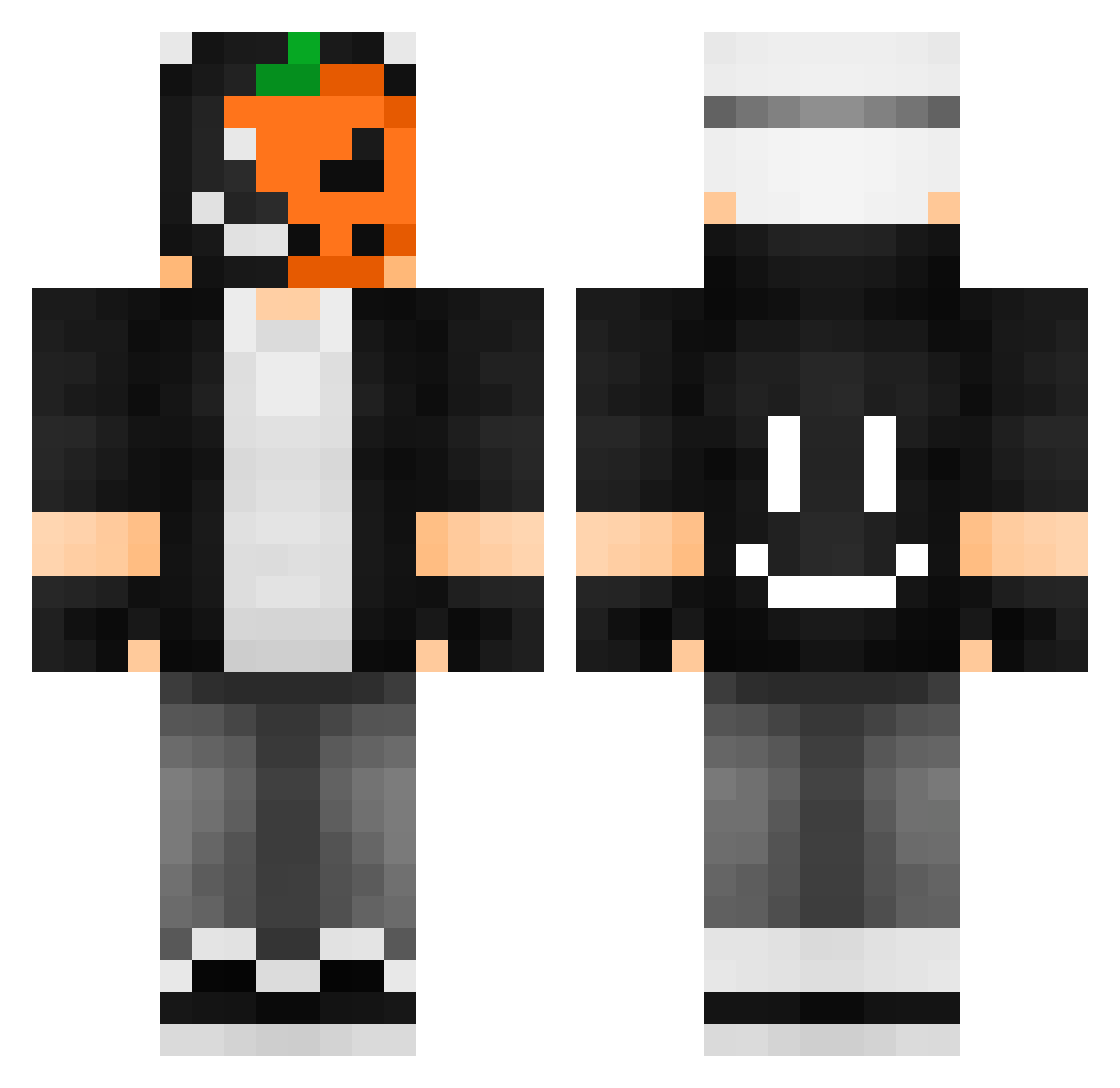 l86_msmc_78q Minecraft skin, front and back view