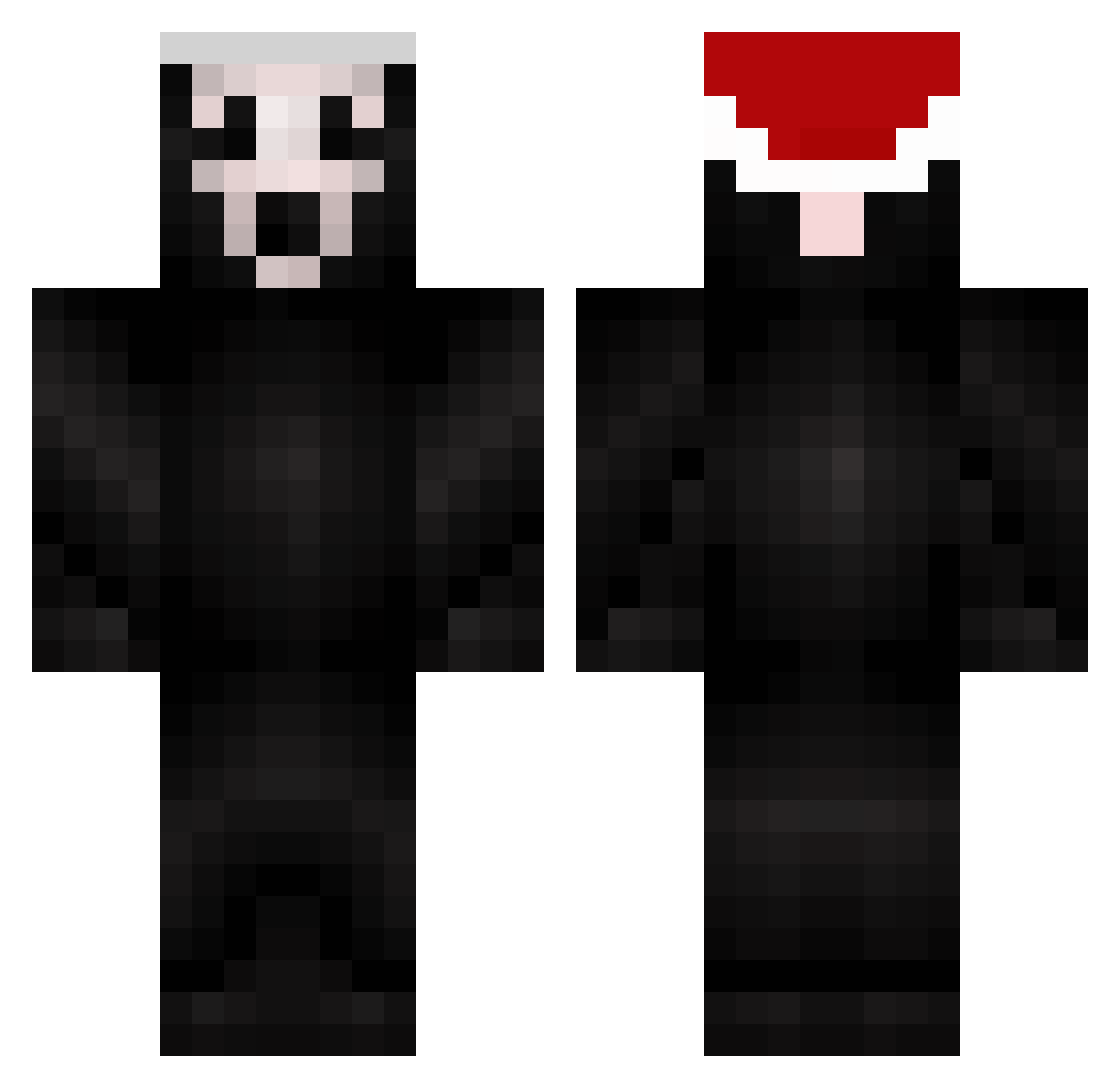 Izumrud__ Minecraft skin, front and back view