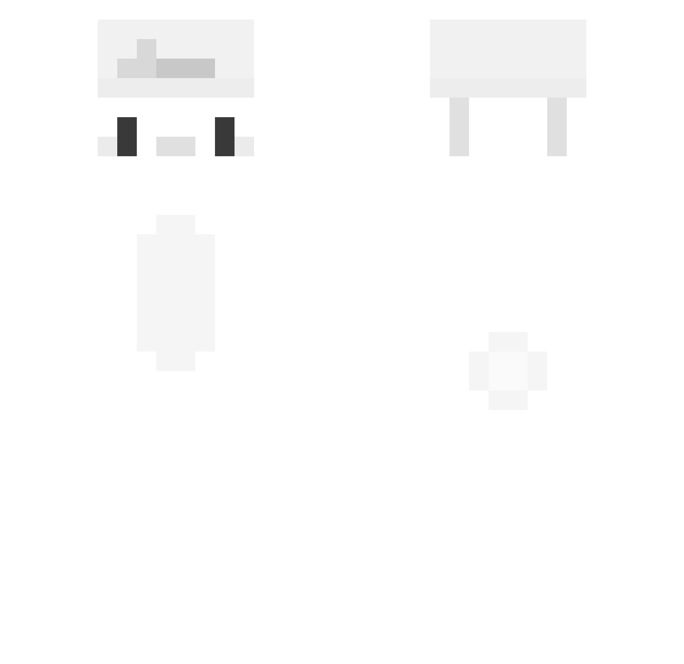 dream130 Minecraft skin, front and back view