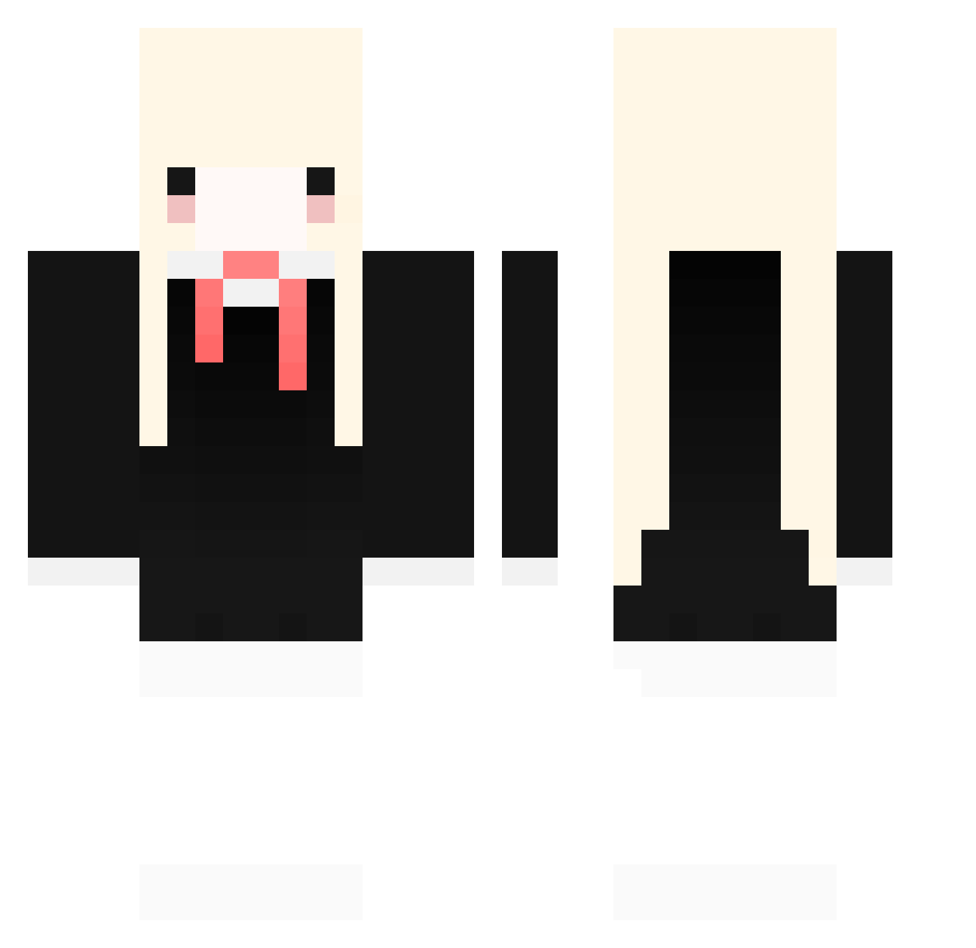 __sunshineT_T Minecraft skin, front and back view