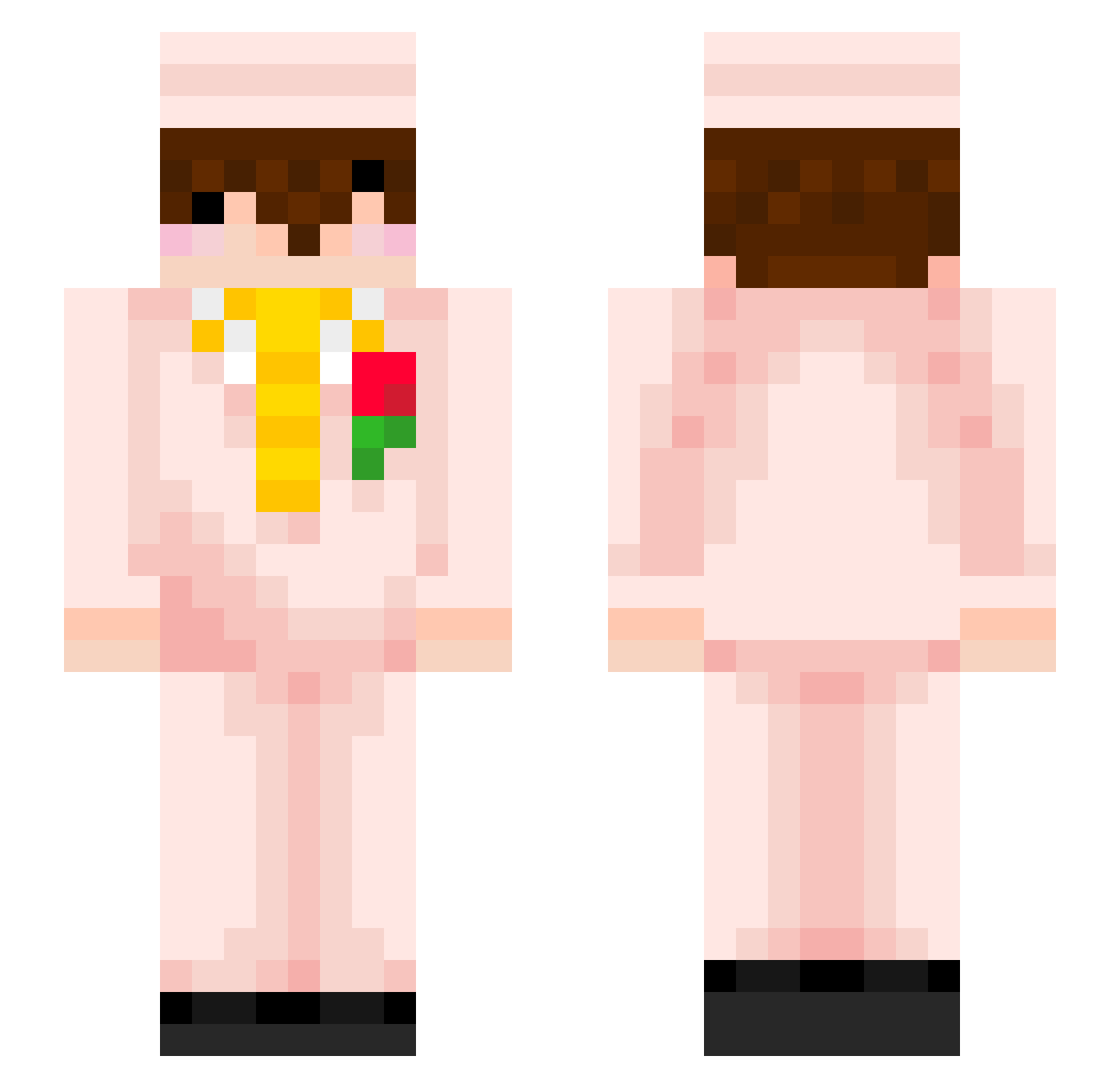 mbxvi Minecraft skin, front and back view