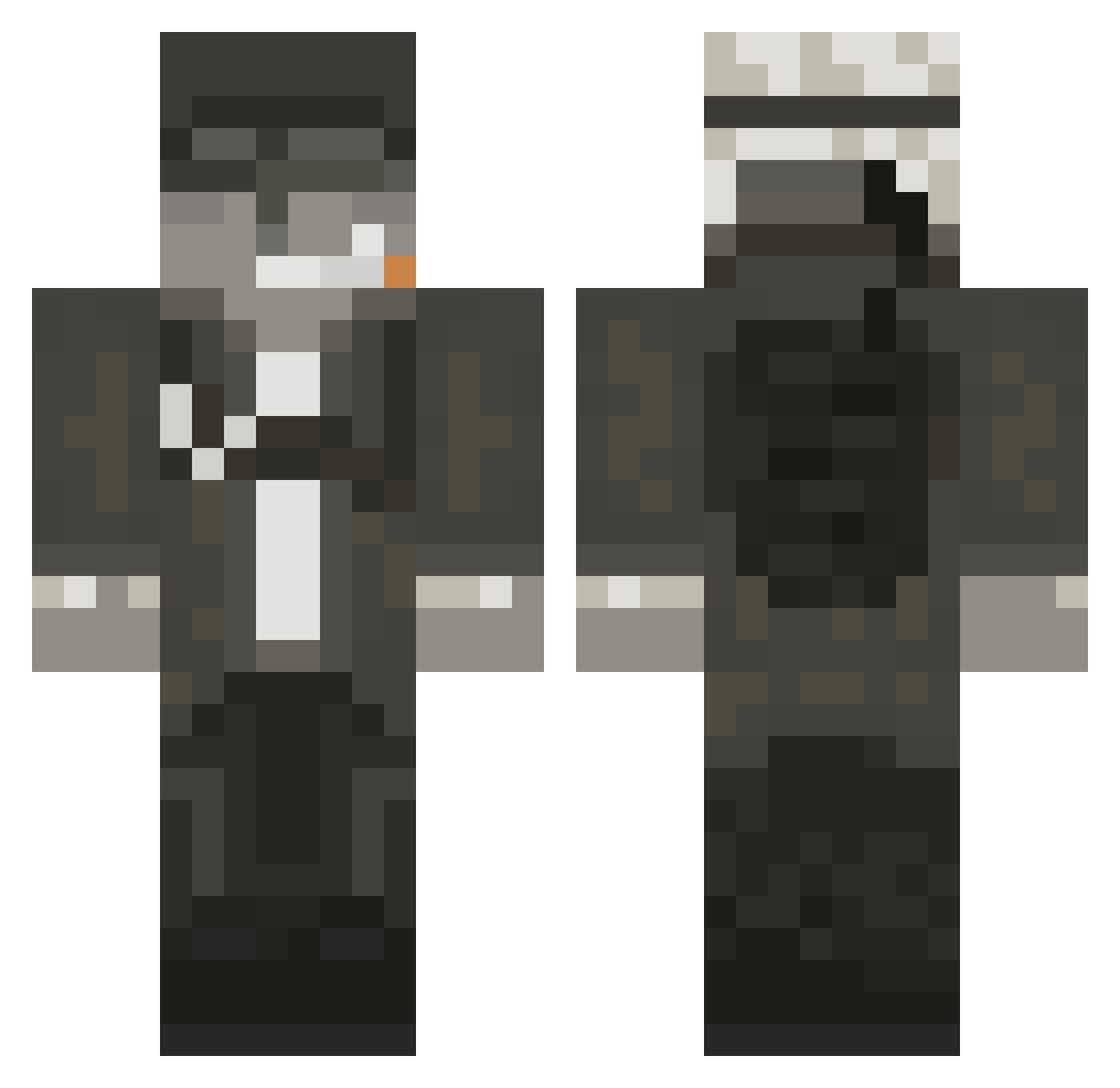 etc_tera Minecraft skin, front and back view