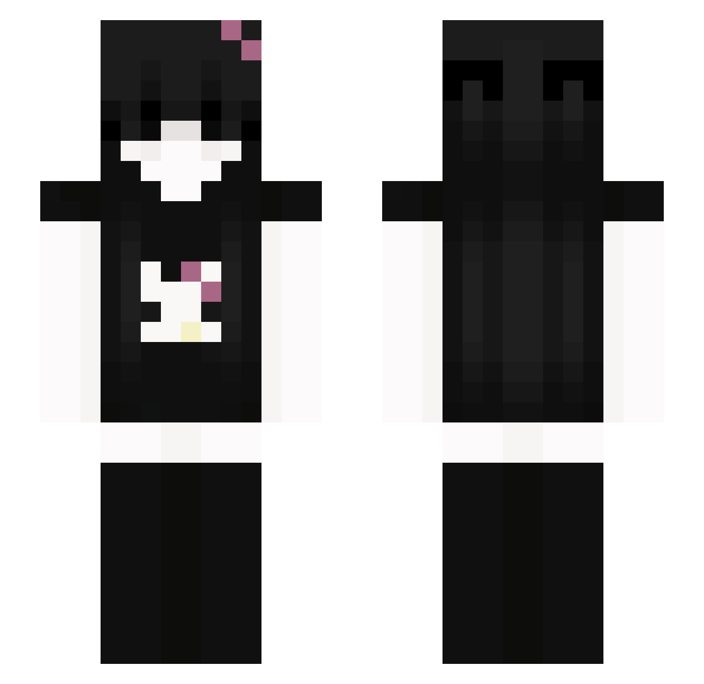 zxzxzxzxzxzxzxj Minecraft skin, front and back view