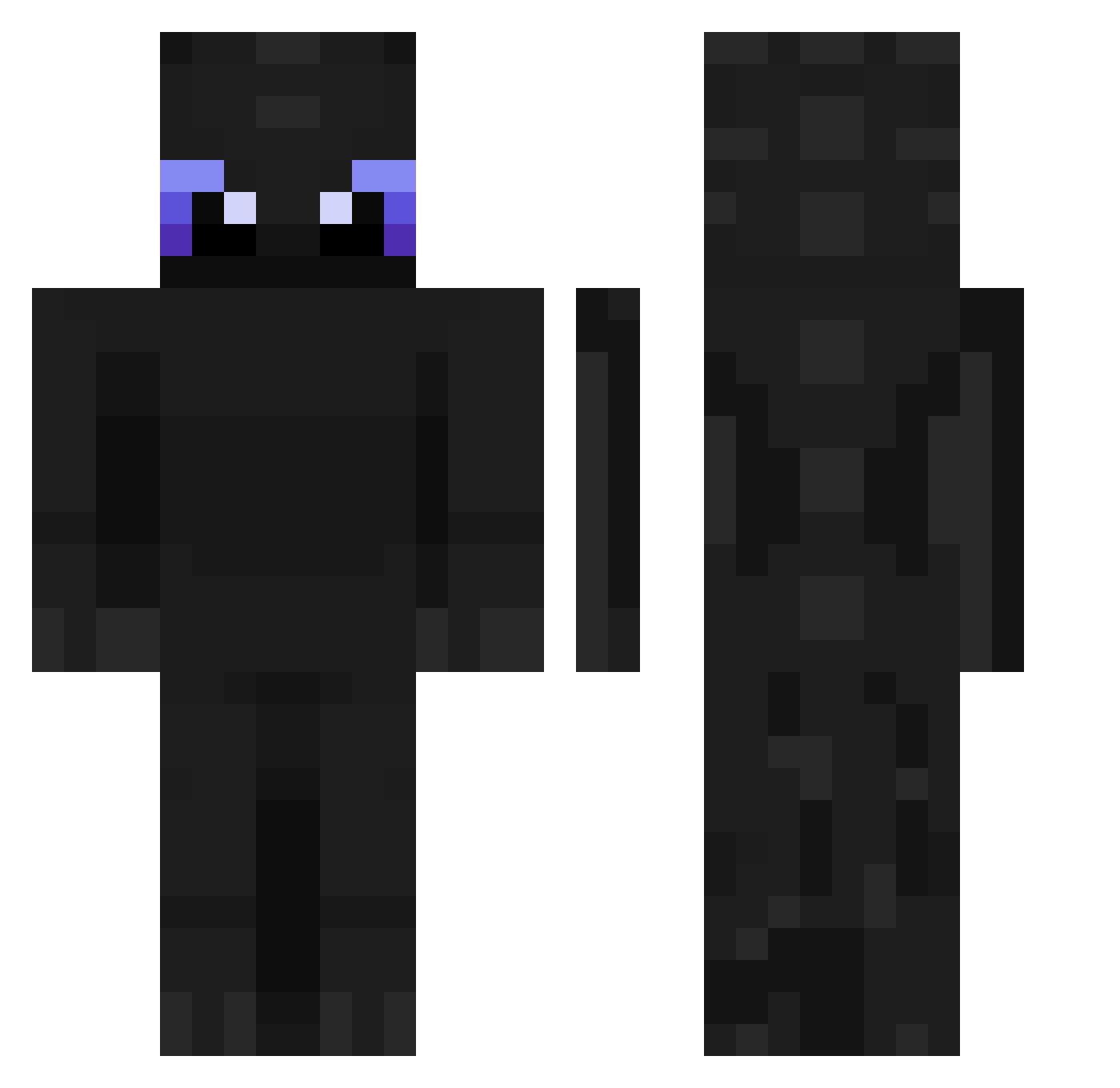 FazBFan5853 Minecraft skin, front and back view