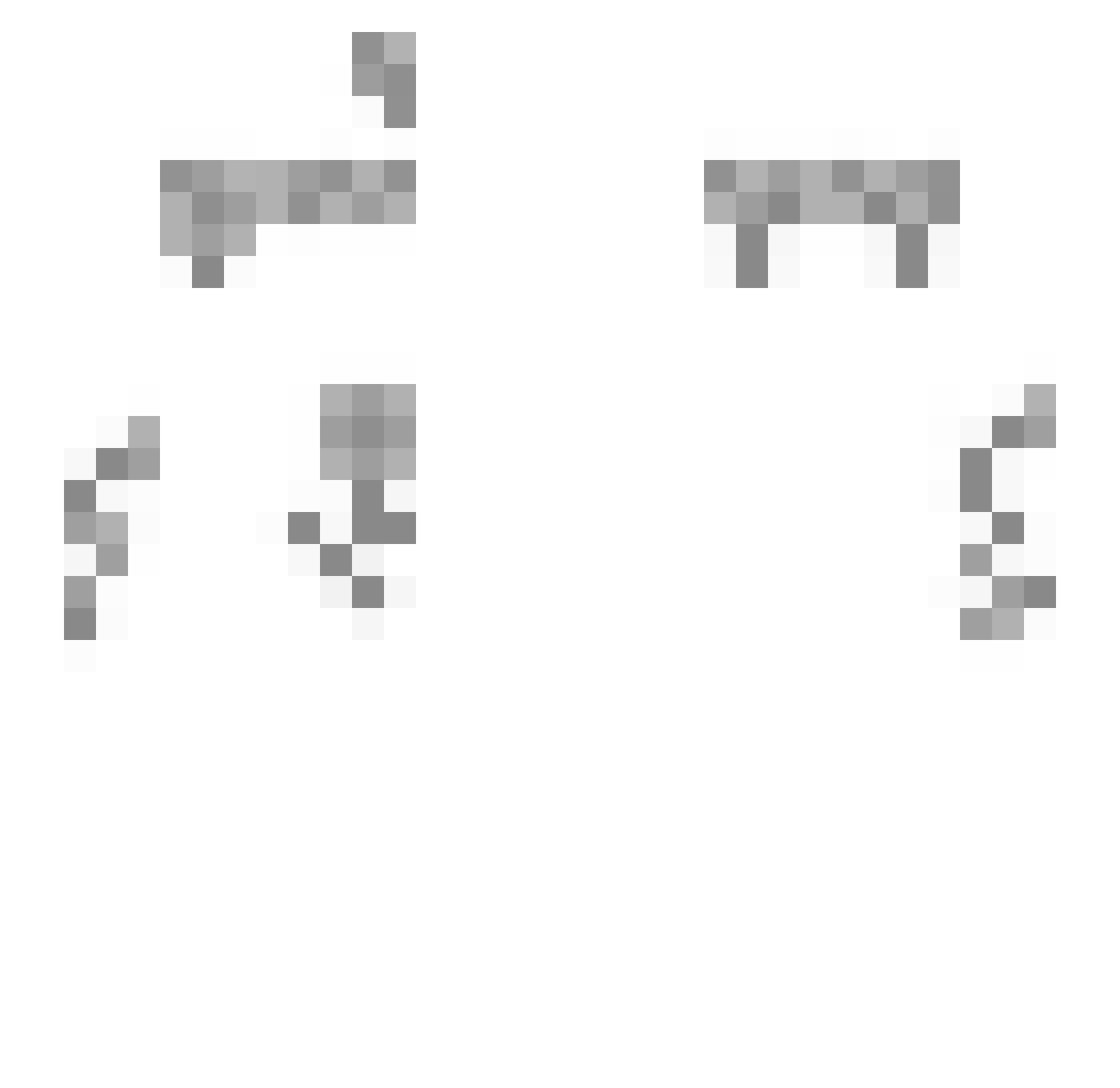Pamuki Minecraft skin, front and back view