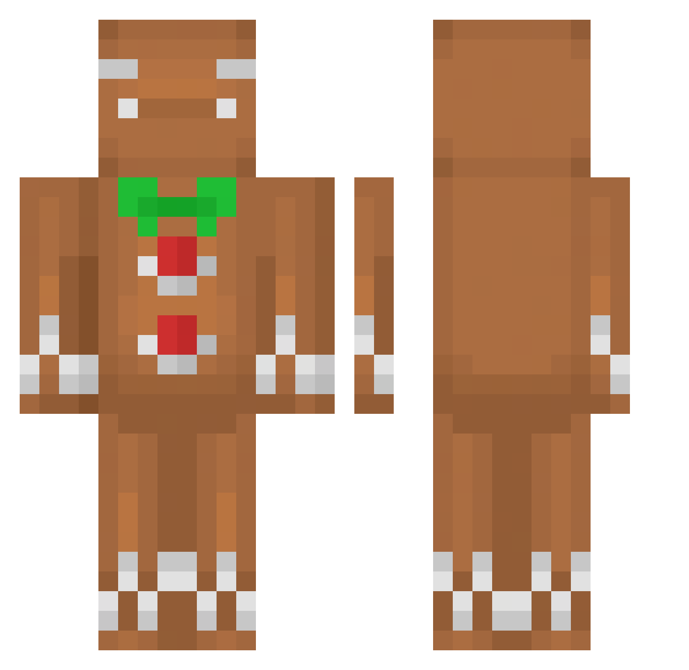 hh11123 Minecraft skin, front and back view