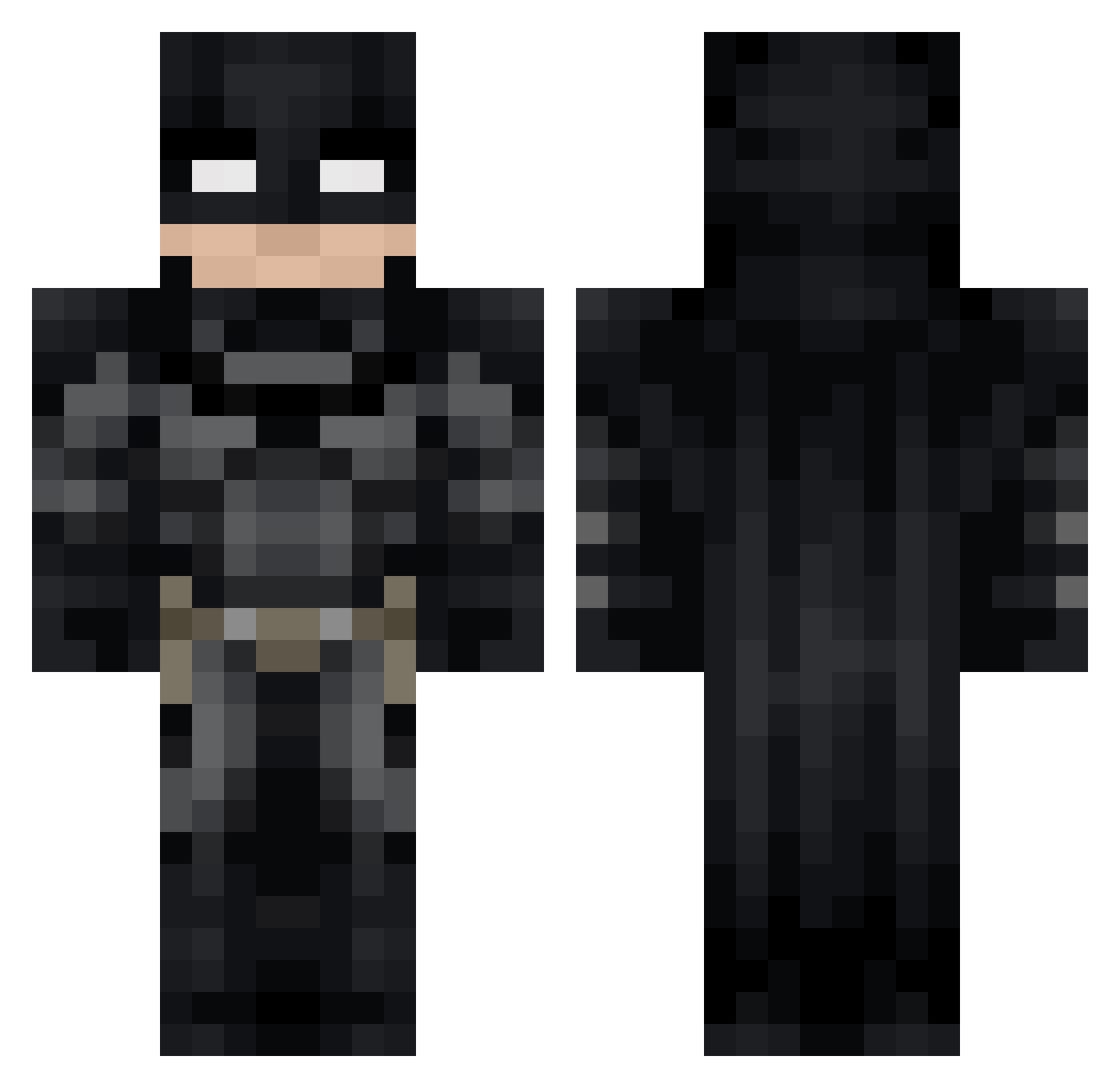 Seeilynt Minecraft skin, front and back view
