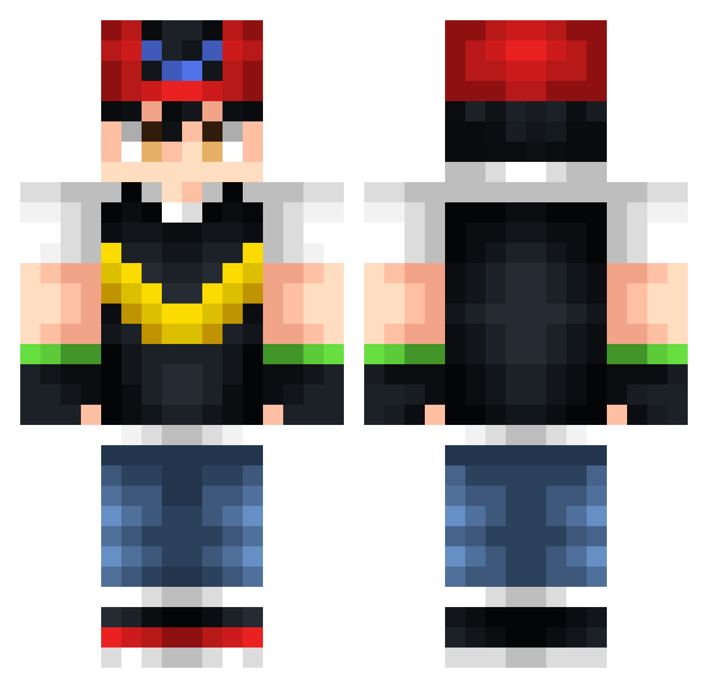 MiguelSantos2005 Minecraft skin, front and back view