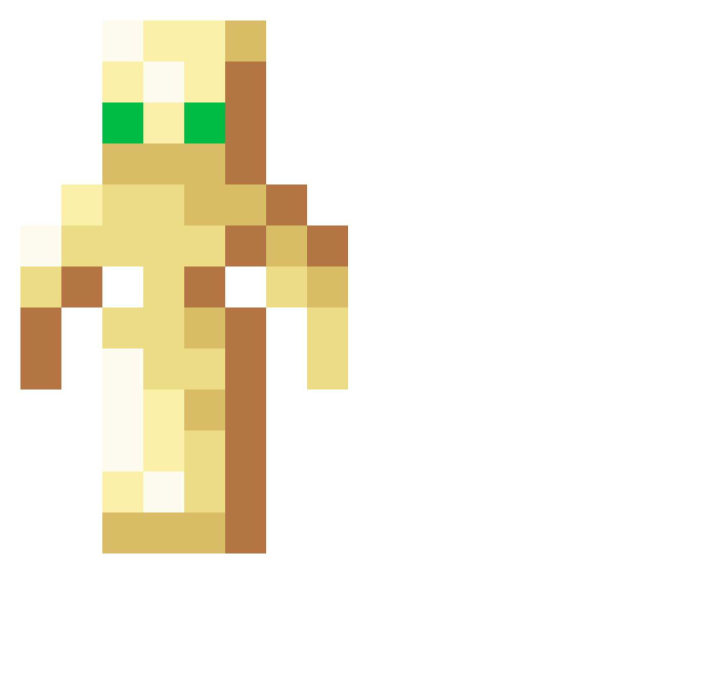 microzaim Minecraft skin, front and back view