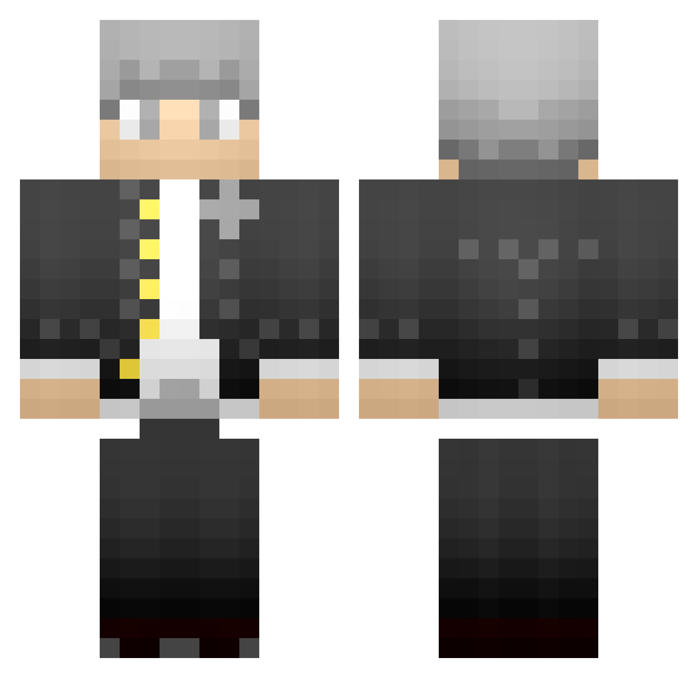 Eightyy_ Minecraft skin, front and back view