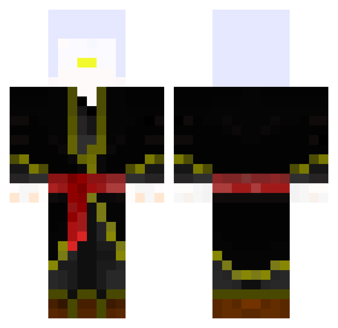 4lsh_sk Minecraft skin, front and back view
