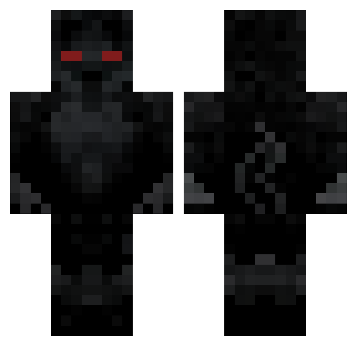 guu_sz Minecraft skin, front and back view