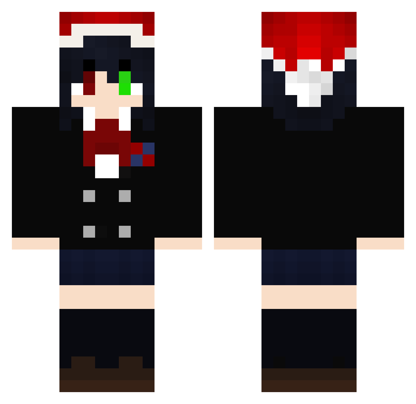 II_Hope_II Minecraft skin, front and back view