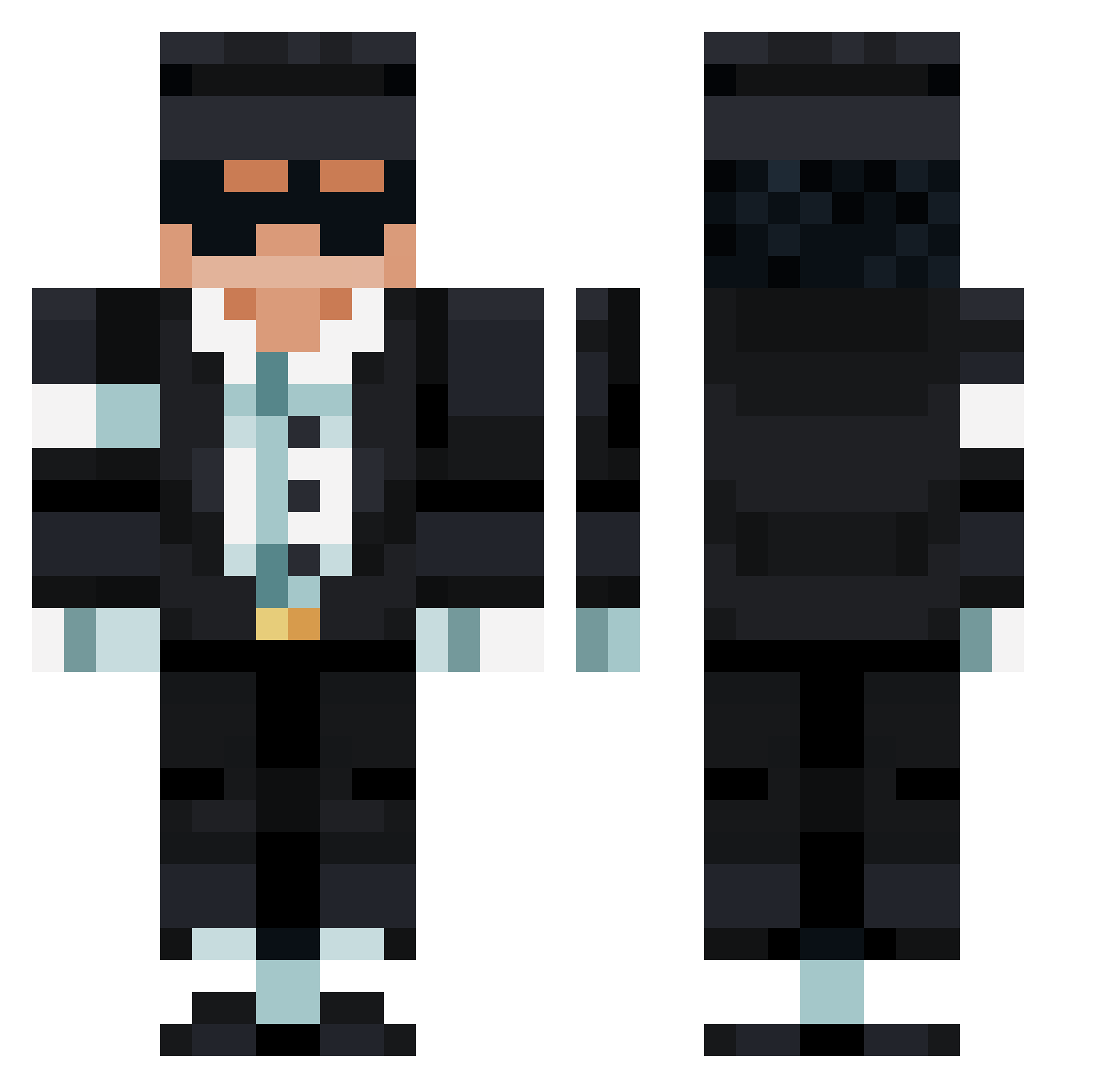 Matus_Maslan_ytb Minecraft skin, front and back view