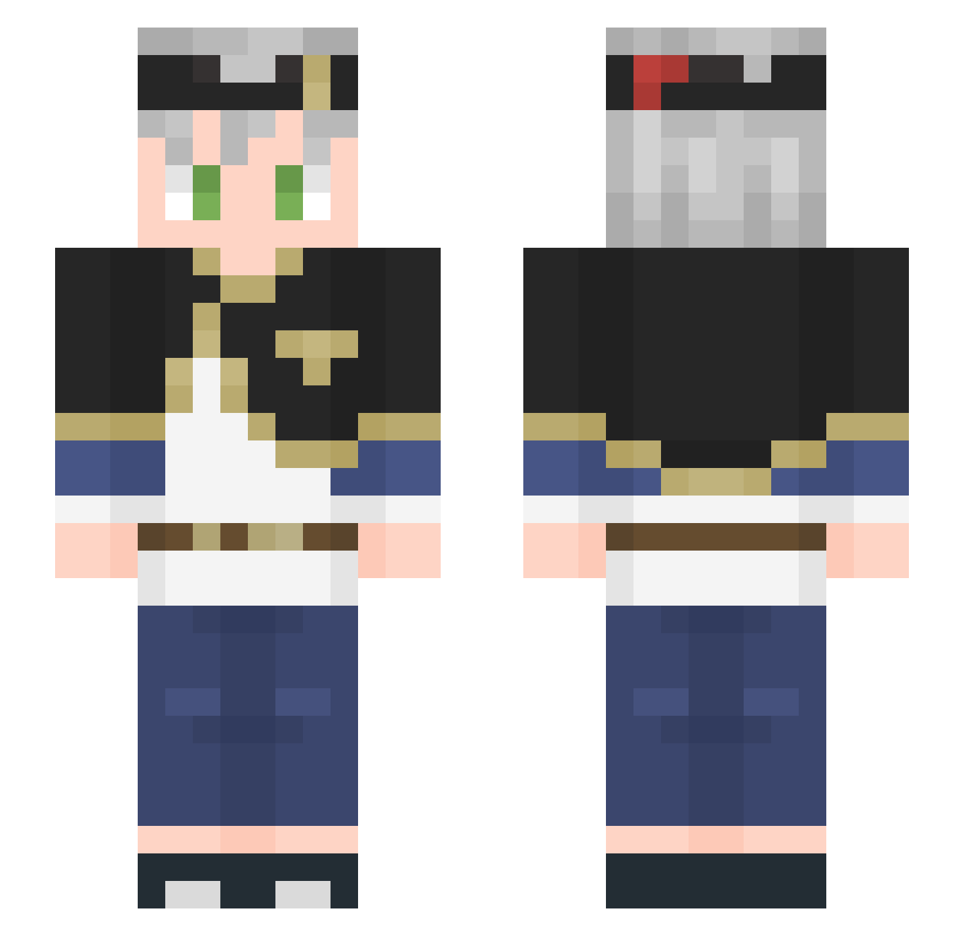 timmyyyy3 Minecraft skin, front and back view