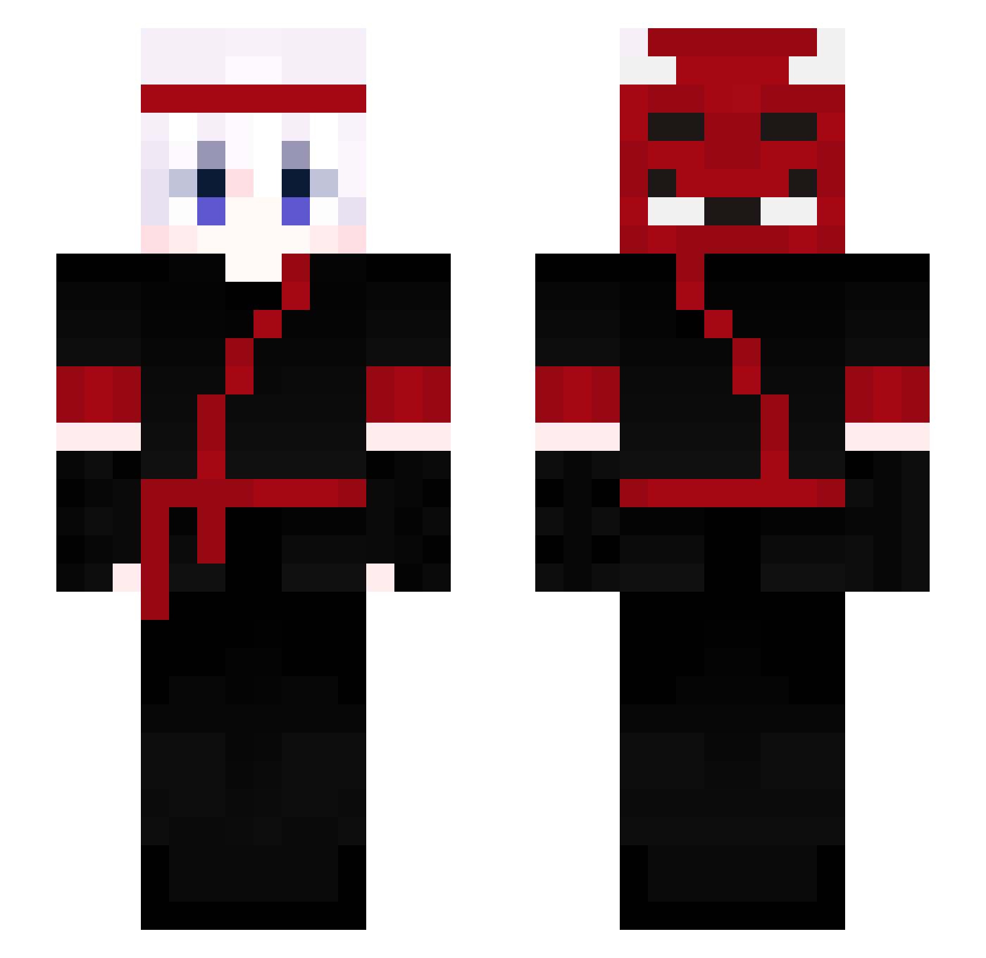 zyboo_ Minecraft skin, front and back view