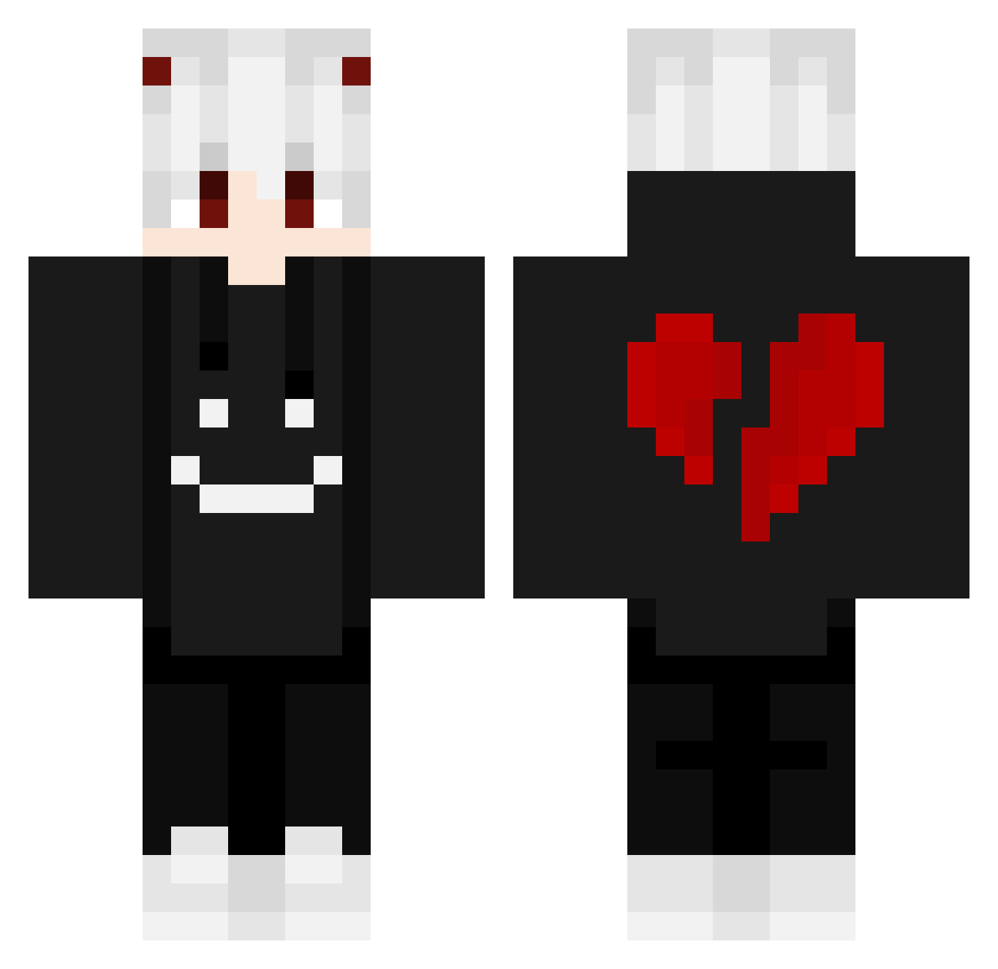 TTv_Atom Minecraft skin, front and back view