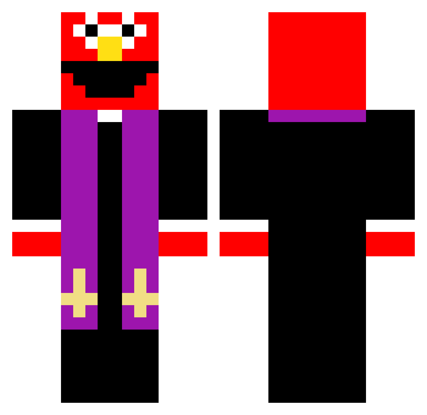 katarsismmm Minecraft skin, front and back view