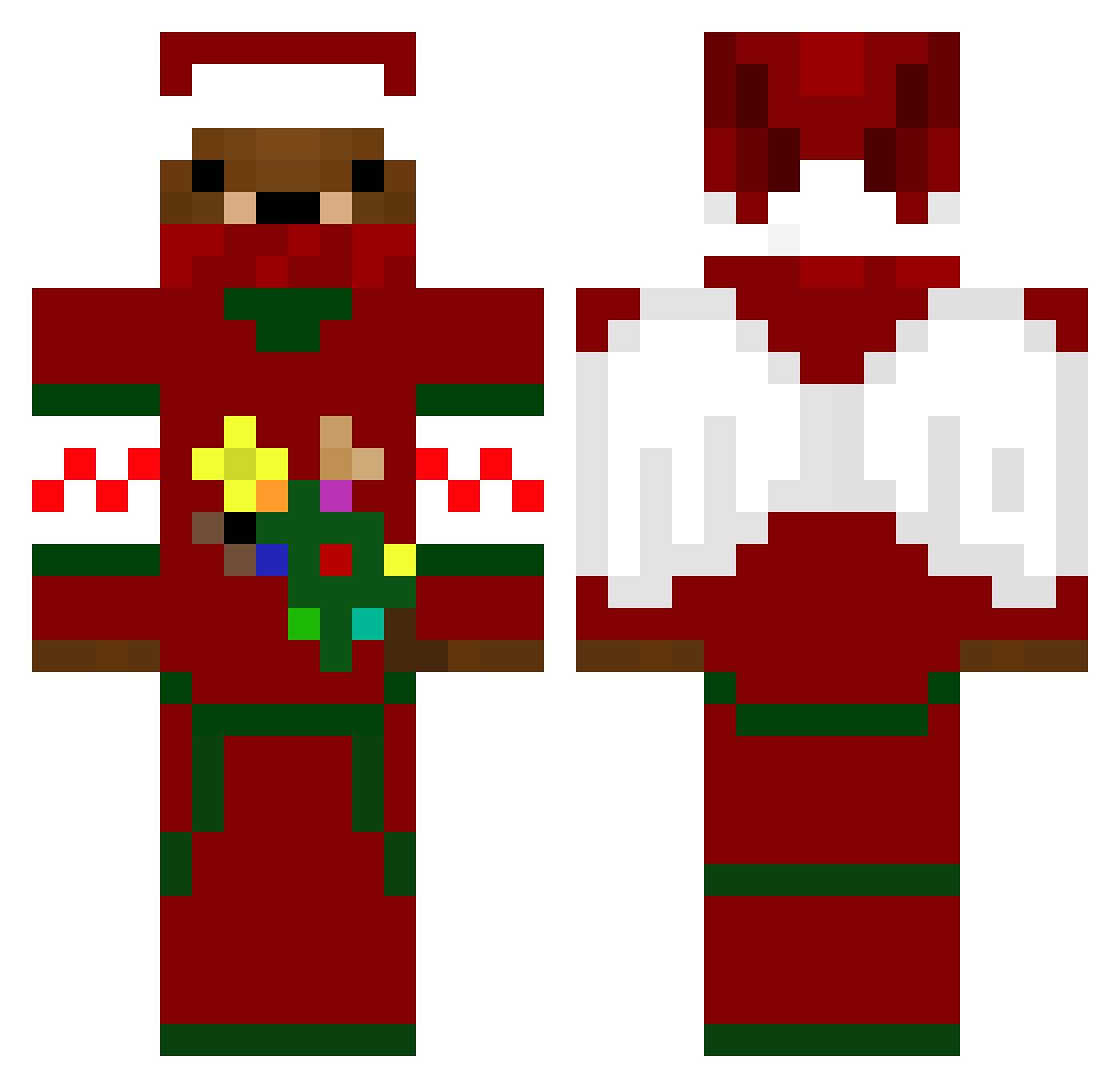 Matyson5235 Minecraft skin, front and back view