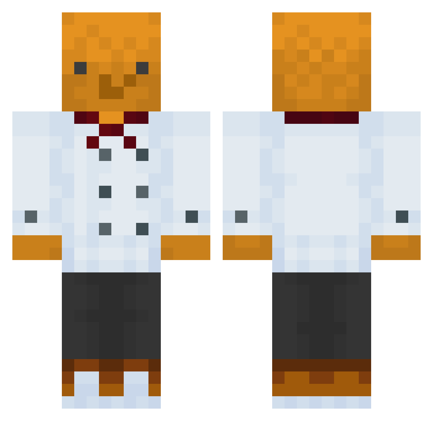 Yupi_De_Murillo Minecraft skin, front and back view