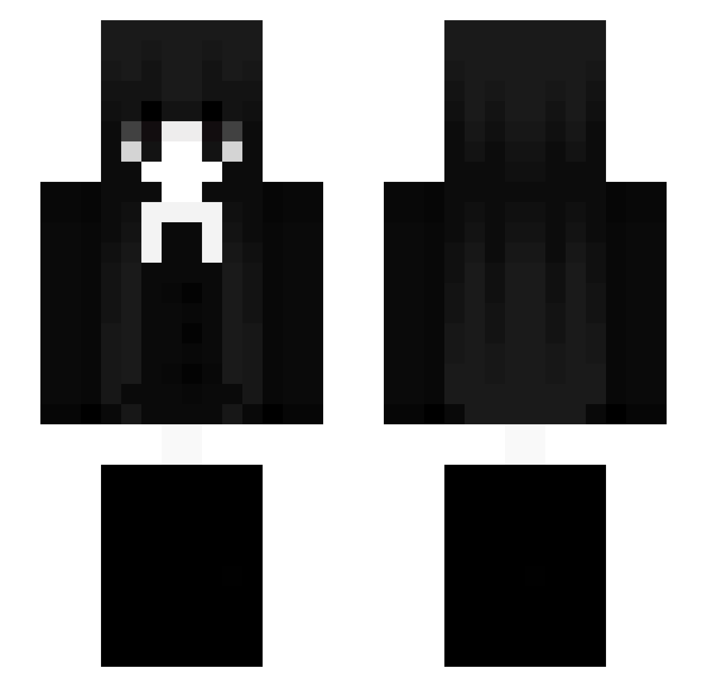 LOVAL4560 Minecraft skin, front and back view