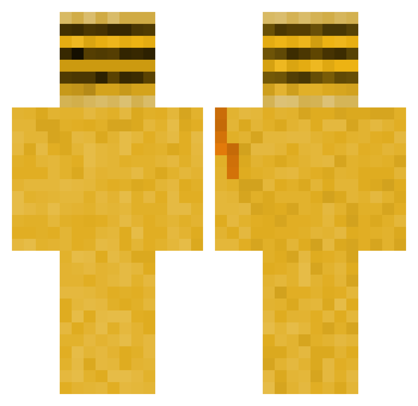 lopfisfgh Minecraft skin, front and back view