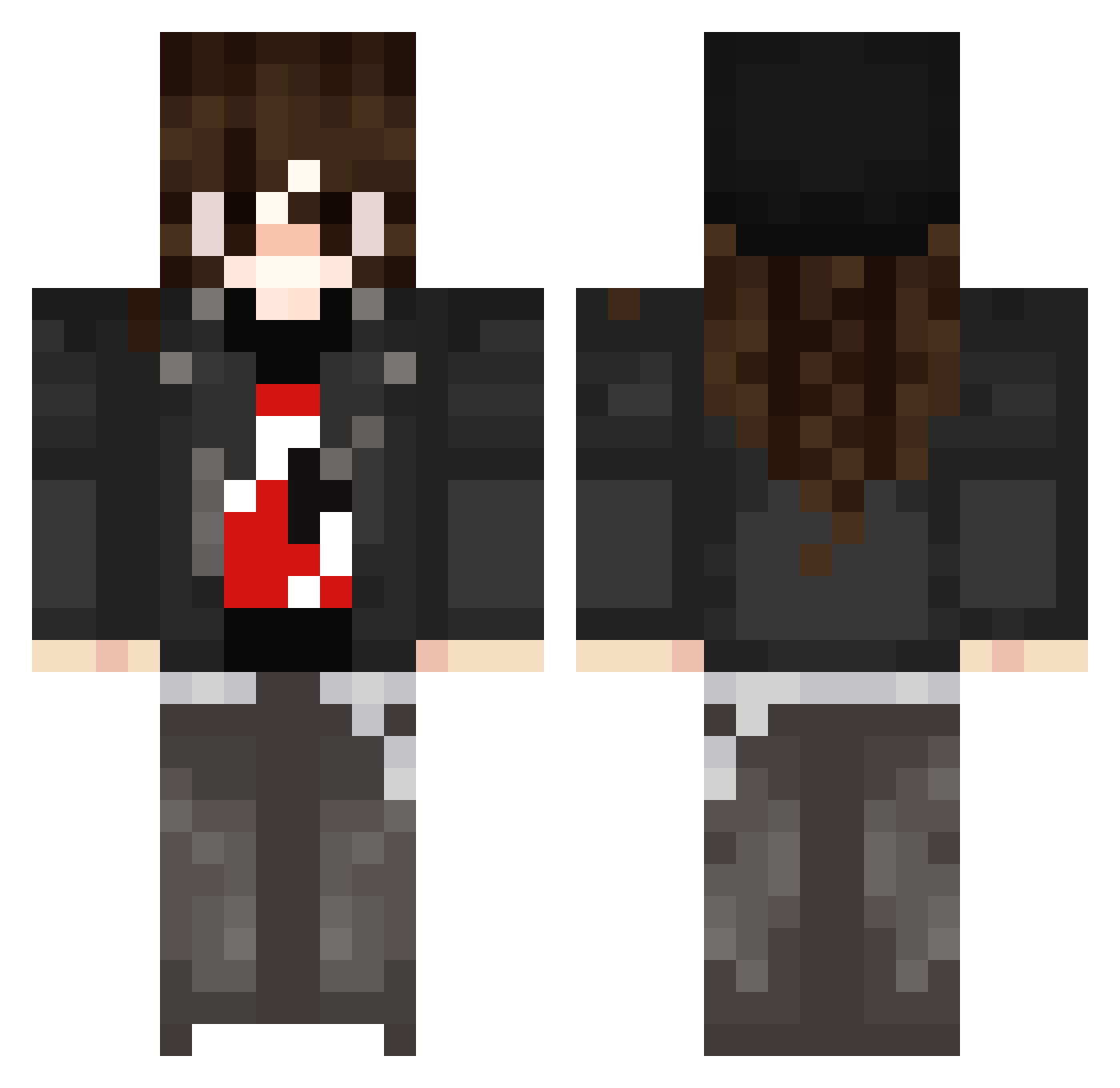 ebbmeister_ Minecraft skin, front and back view