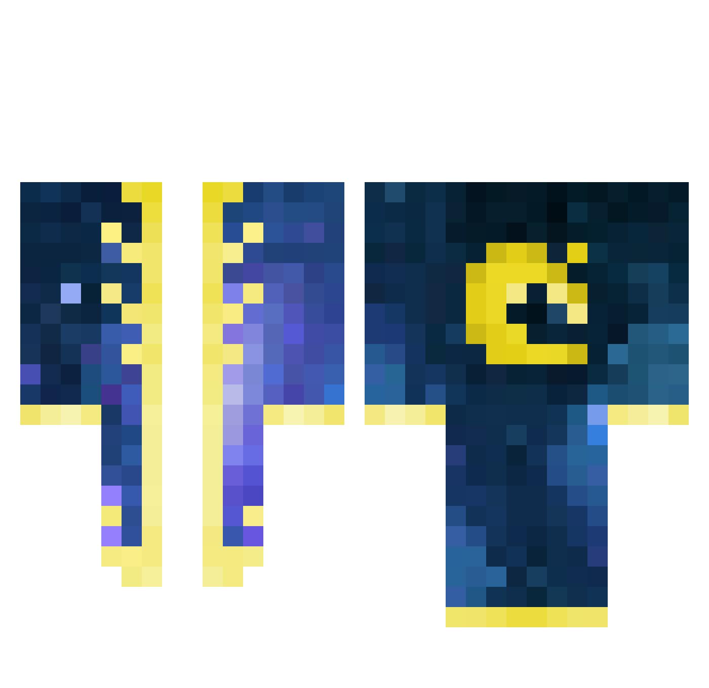 Hathor_meztli Minecraft skin, front and back view