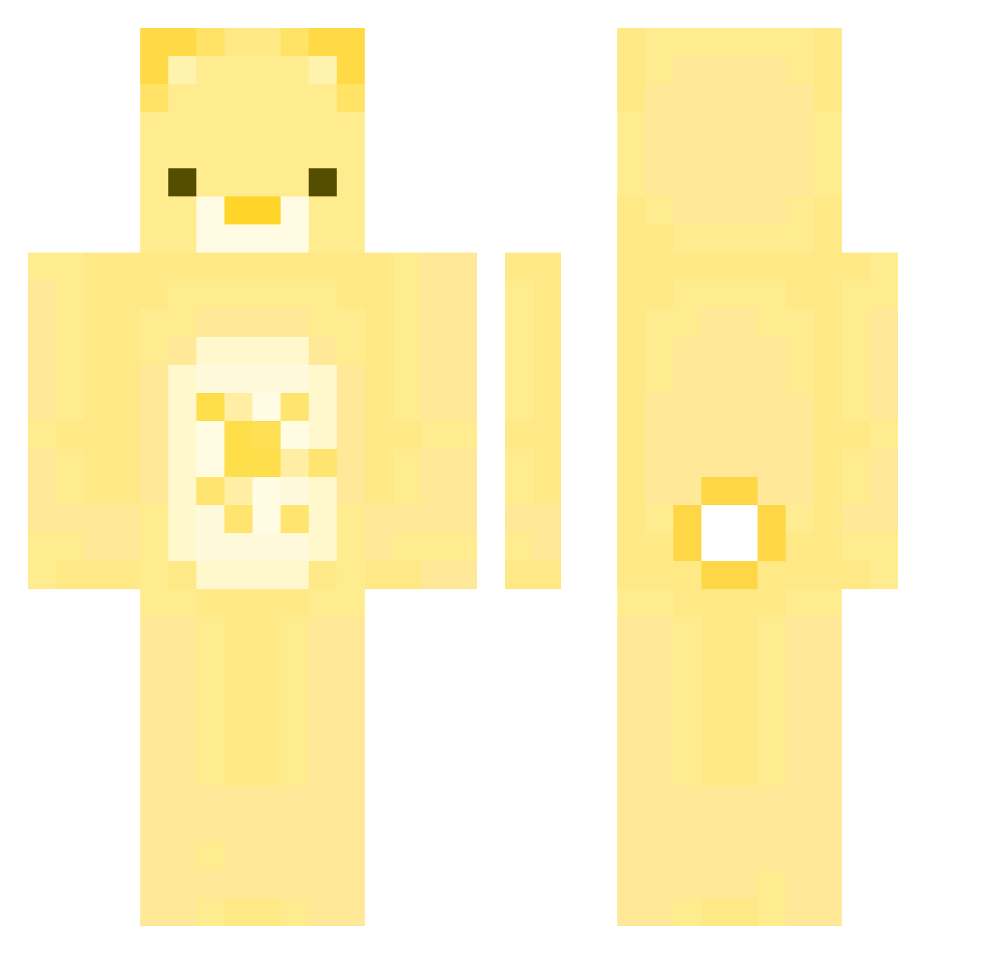 Joaaaaasilva Minecraft skin, front and back view
