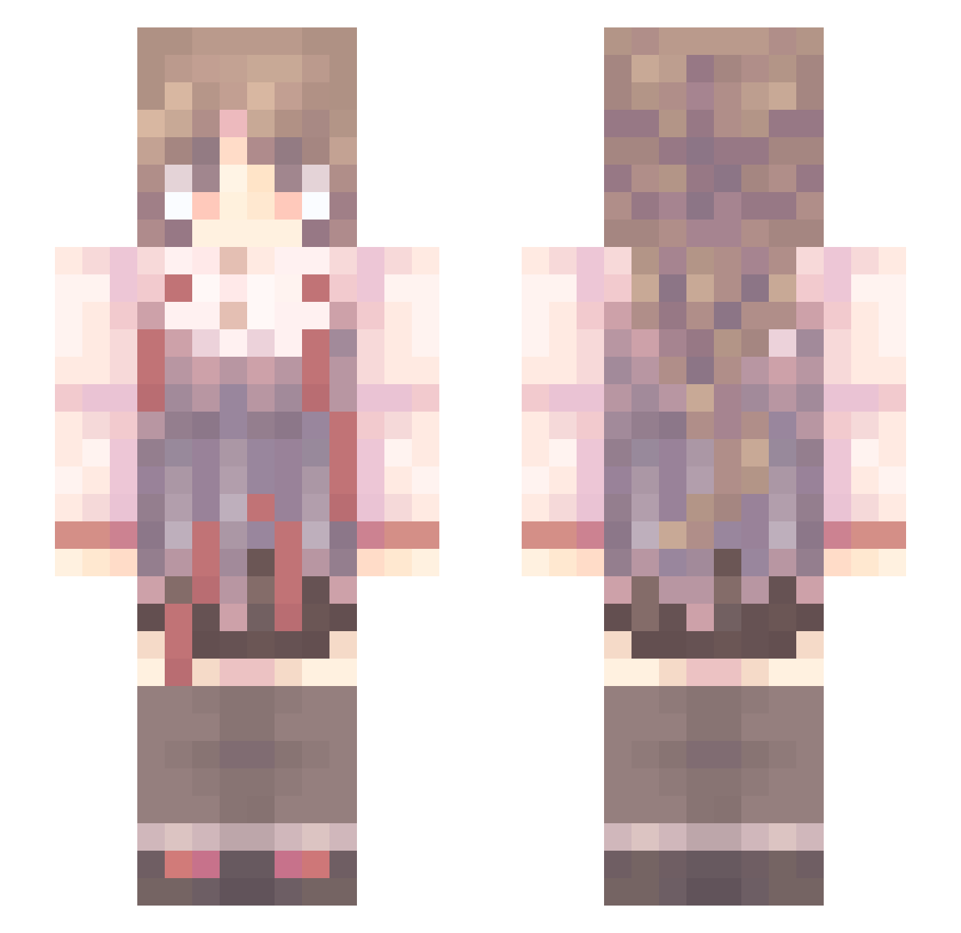_HeSheng_ Minecraft skin, front and back view