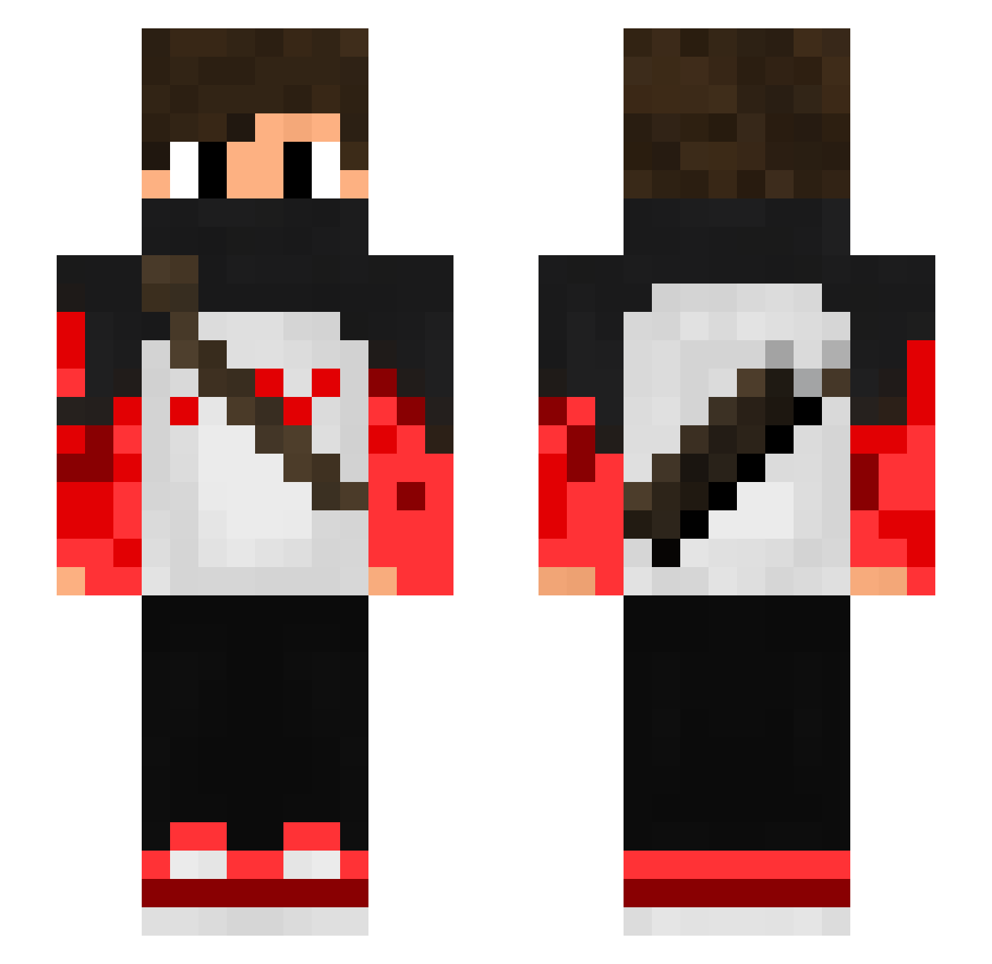 boomer9127 Minecraft skin, front and back view
