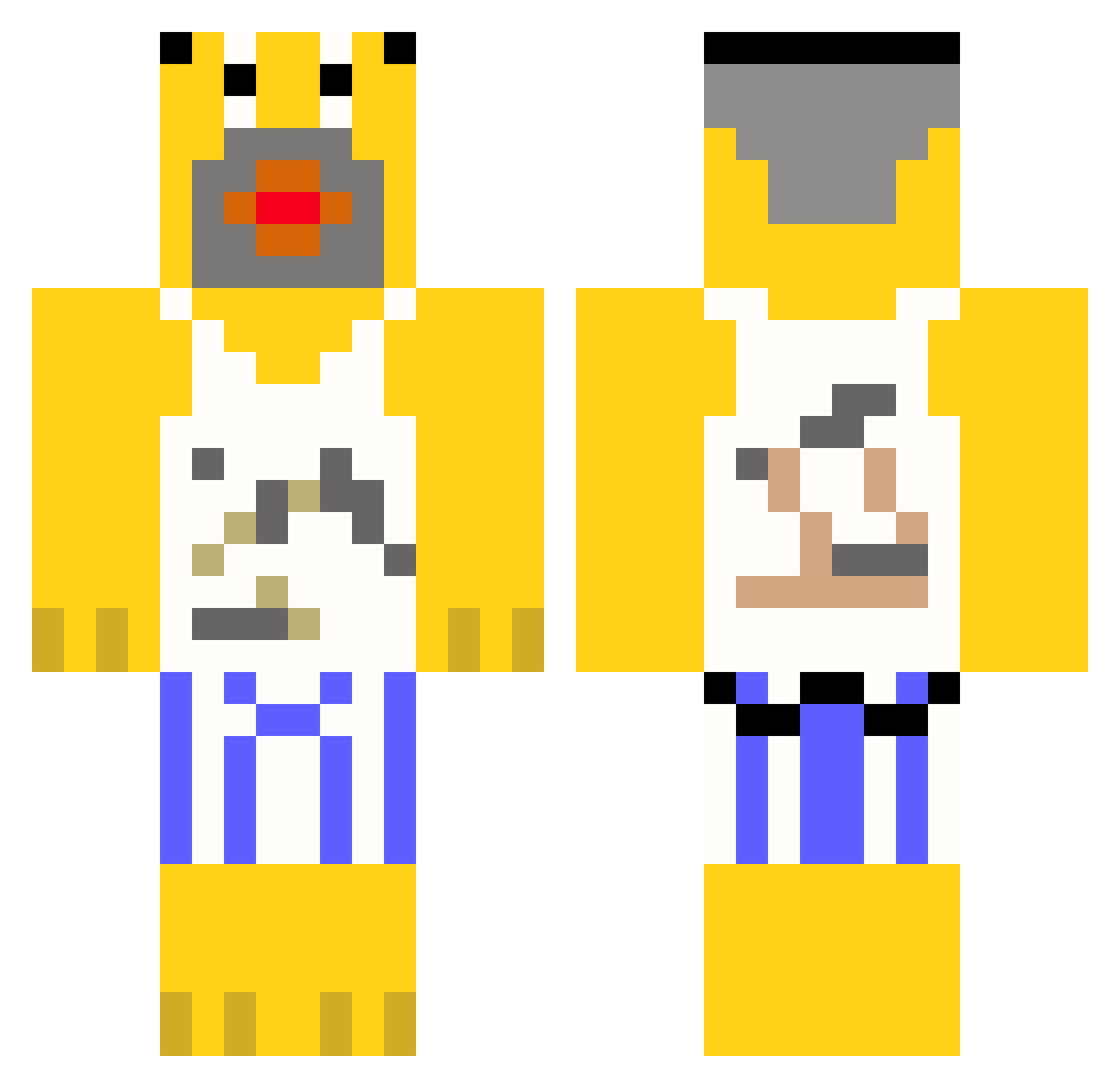 jjijji_love Minecraft skin, front and back view