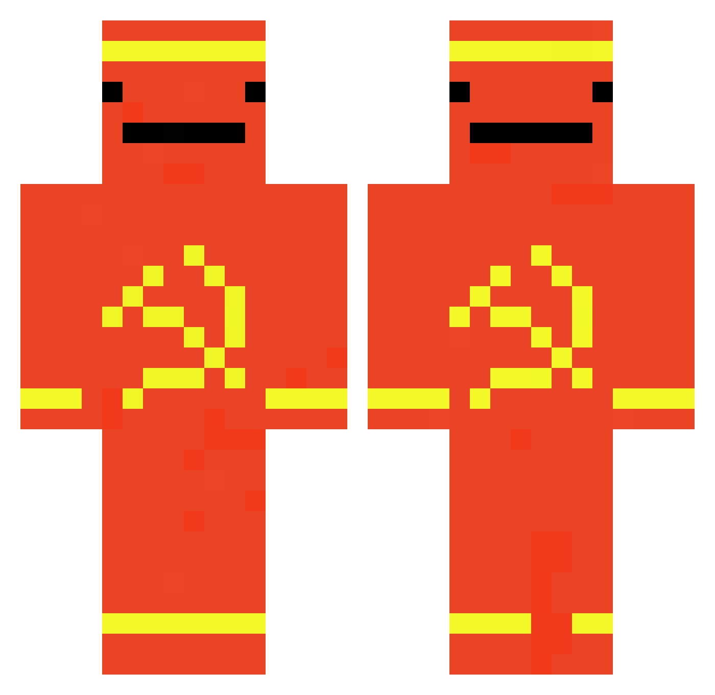 JasonPaniert Minecraft skin, front and back view