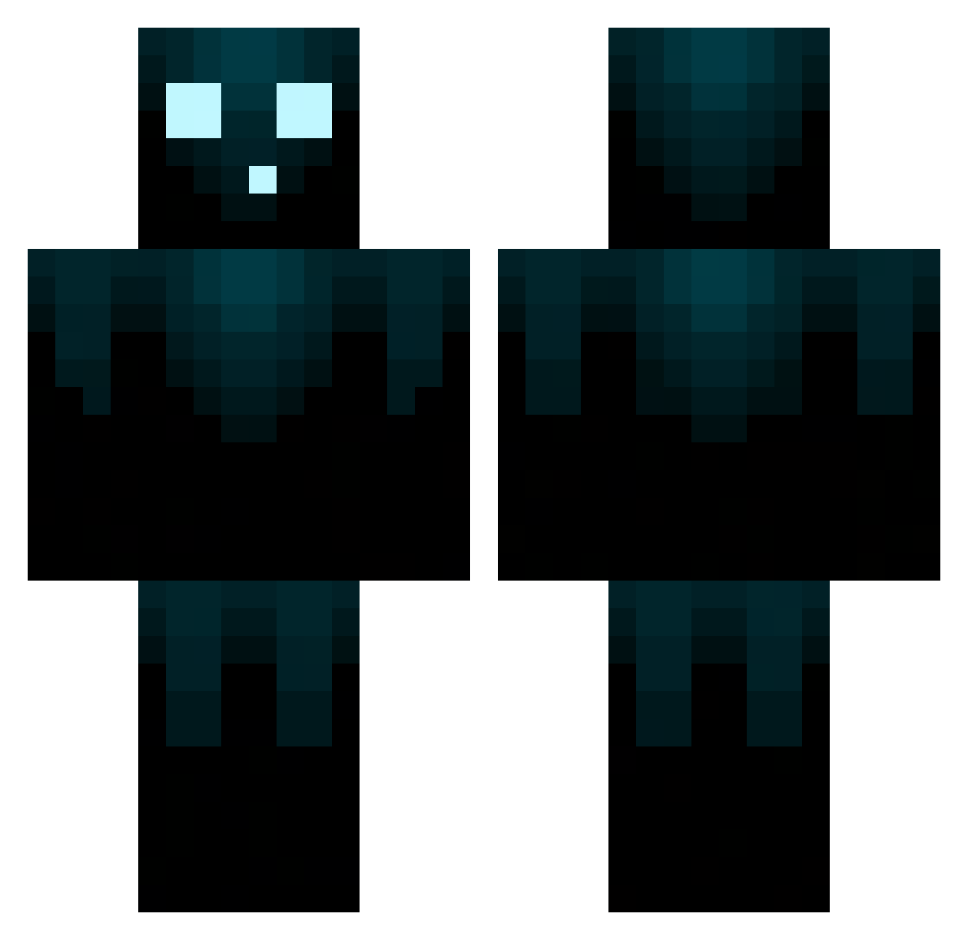 2L8medic Minecraft skin, front and back view