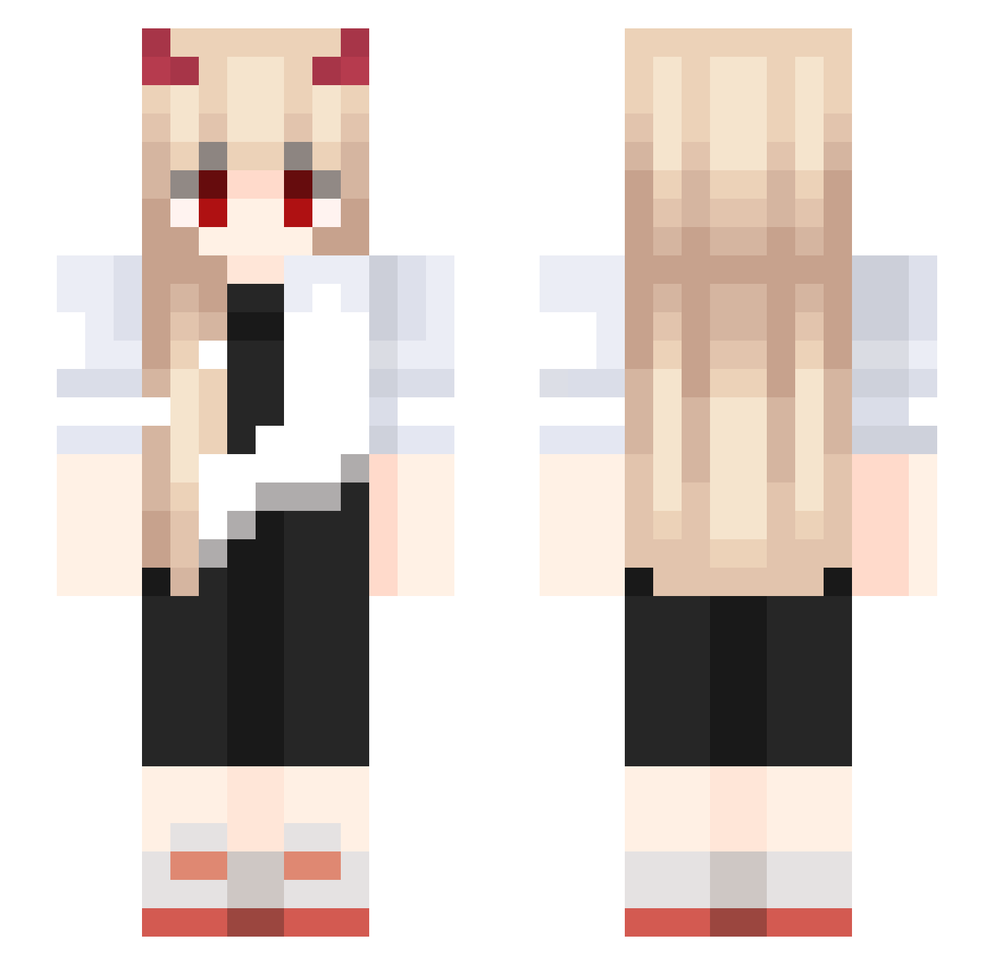 RUDI_ANN Minecraft skin, front and back view