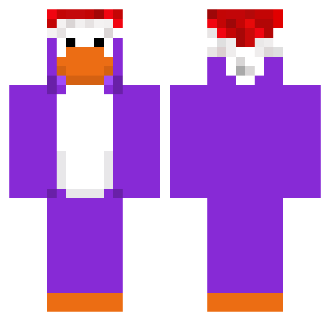 _twister Minecraft skin, front and back view