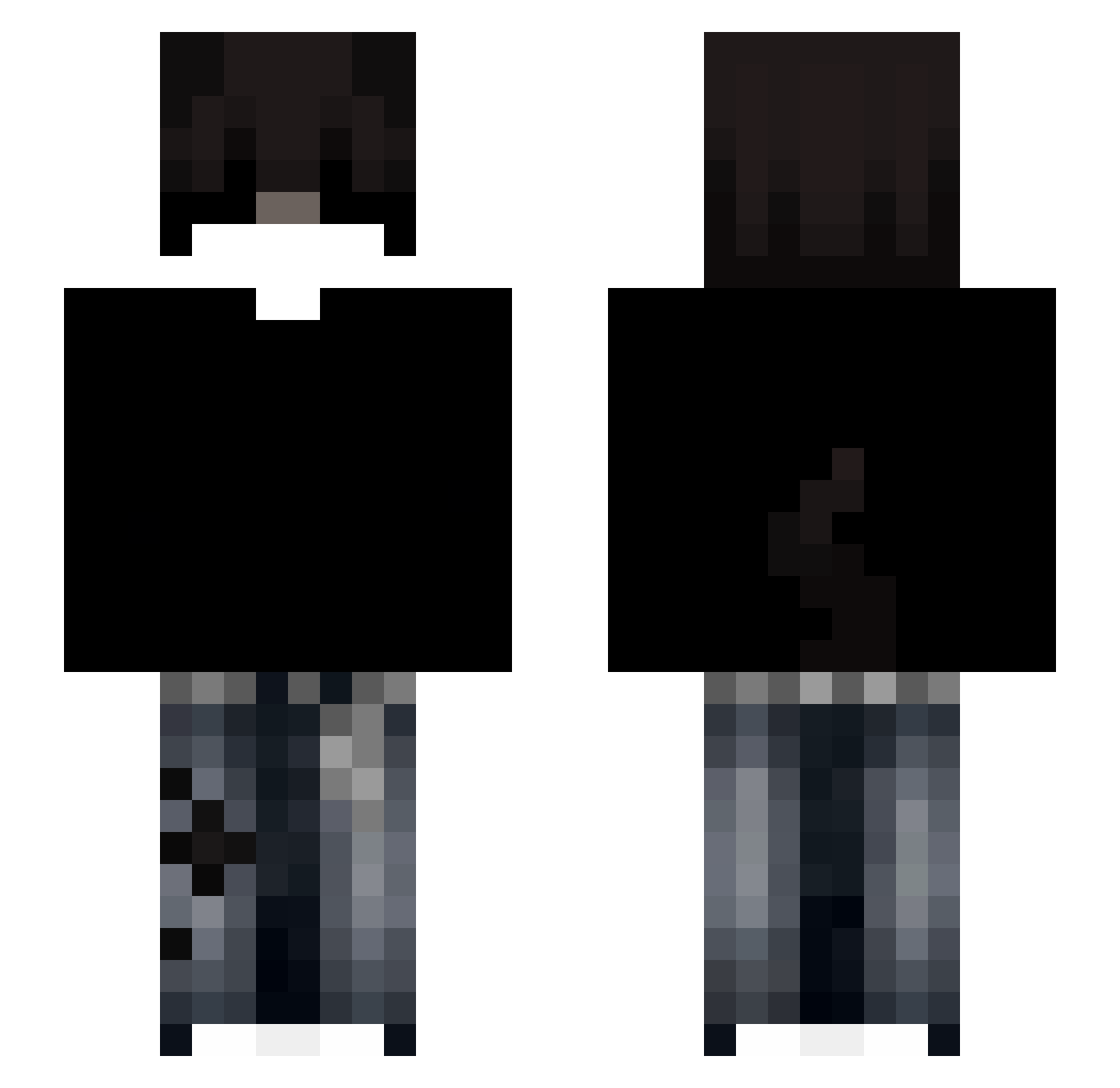 sl33py_m4x Minecraft skin, front and back view