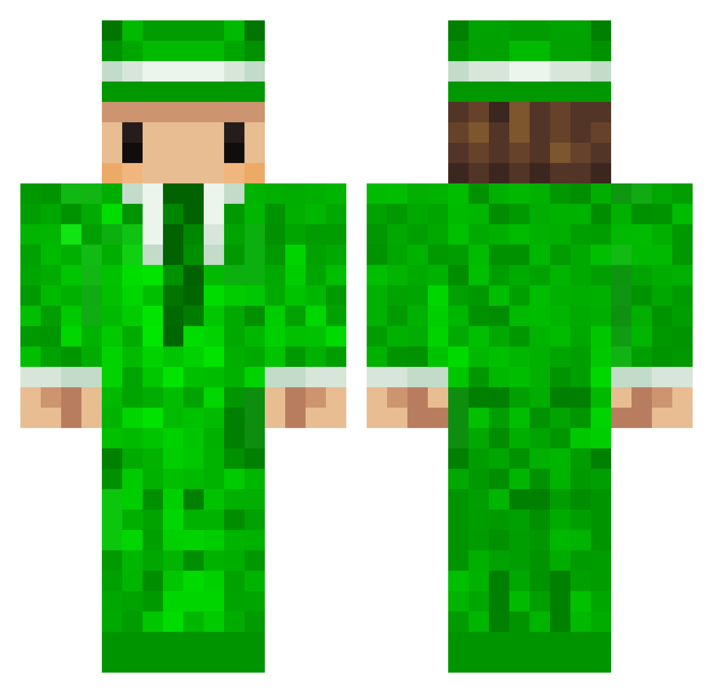 pan_konop Minecraft skin, front and back view