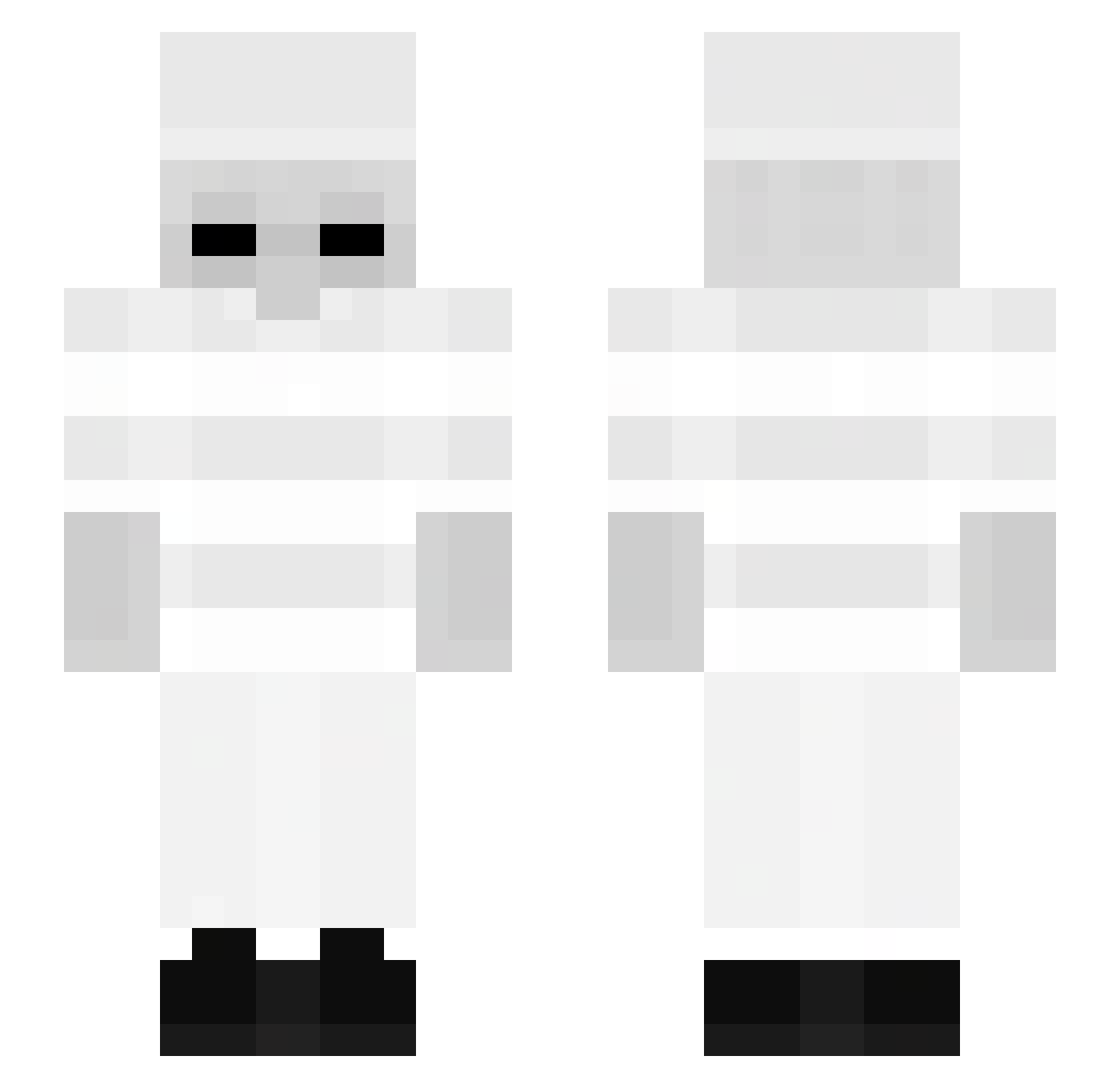 TimHSV_ Minecraft skin, front and back view