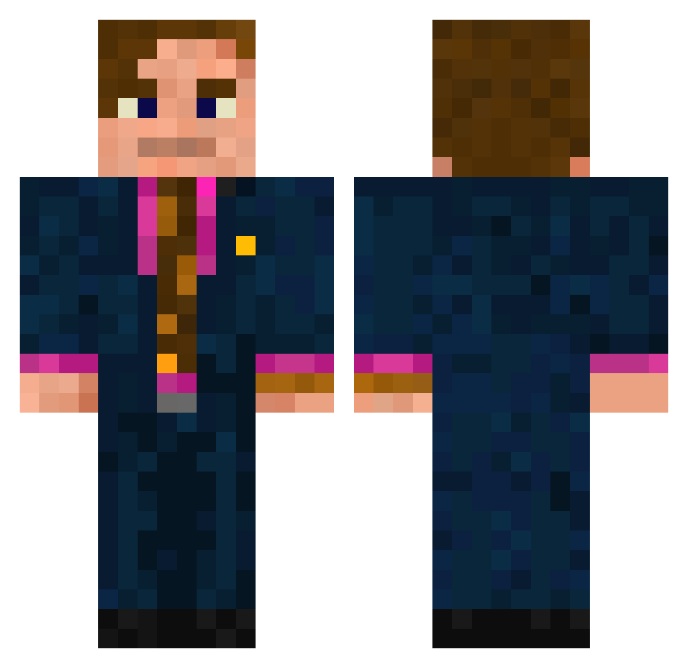 zakaz96 Minecraft skin, front and back view