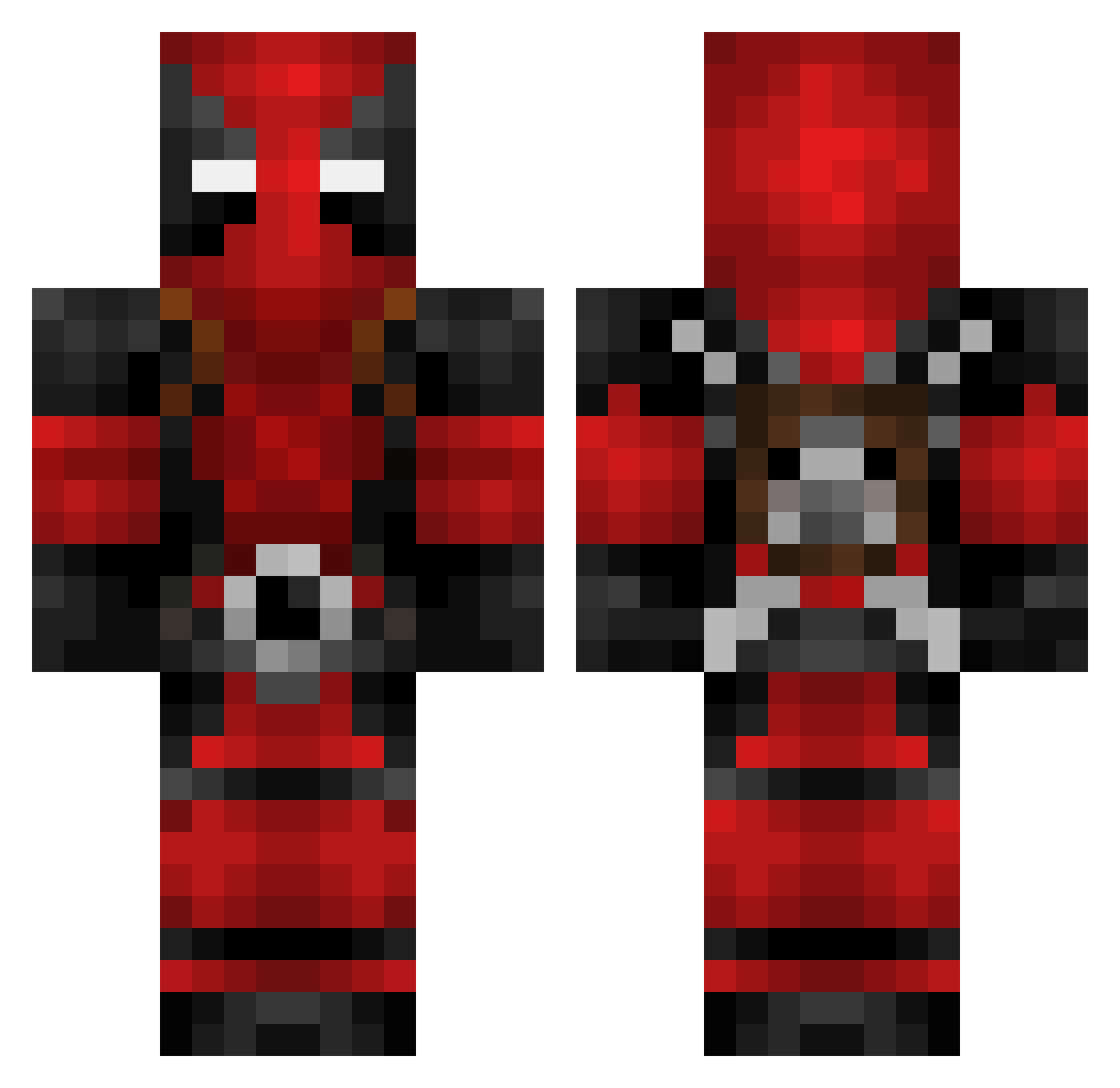 The_Big_Noot Minecraft skin, front and back view