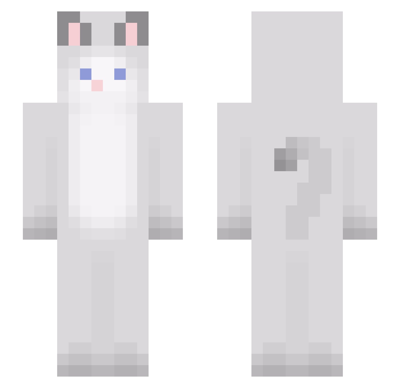 navv_i Minecraft skin, front and back view