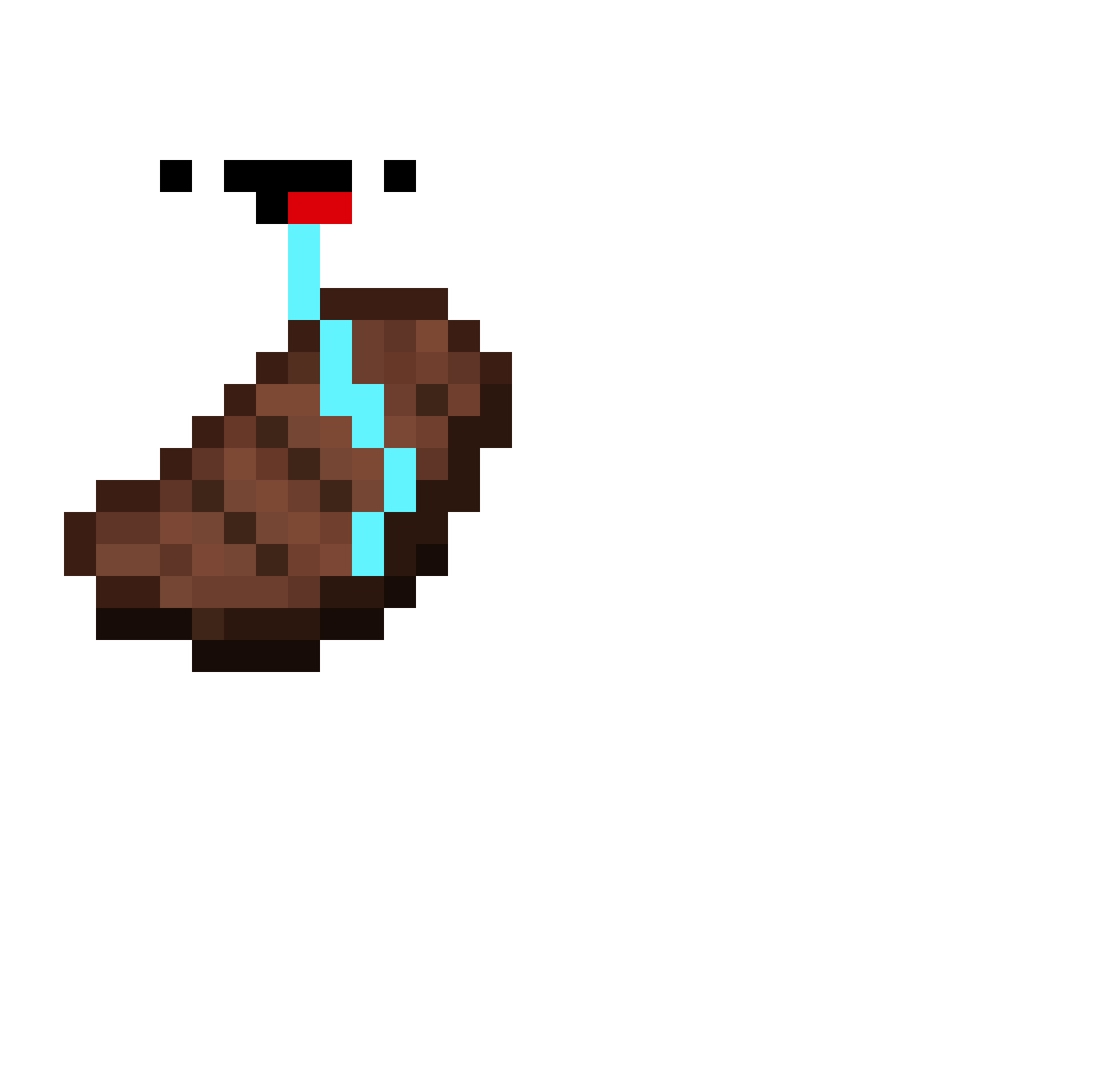 OQAW Minecraft skin, front and back view