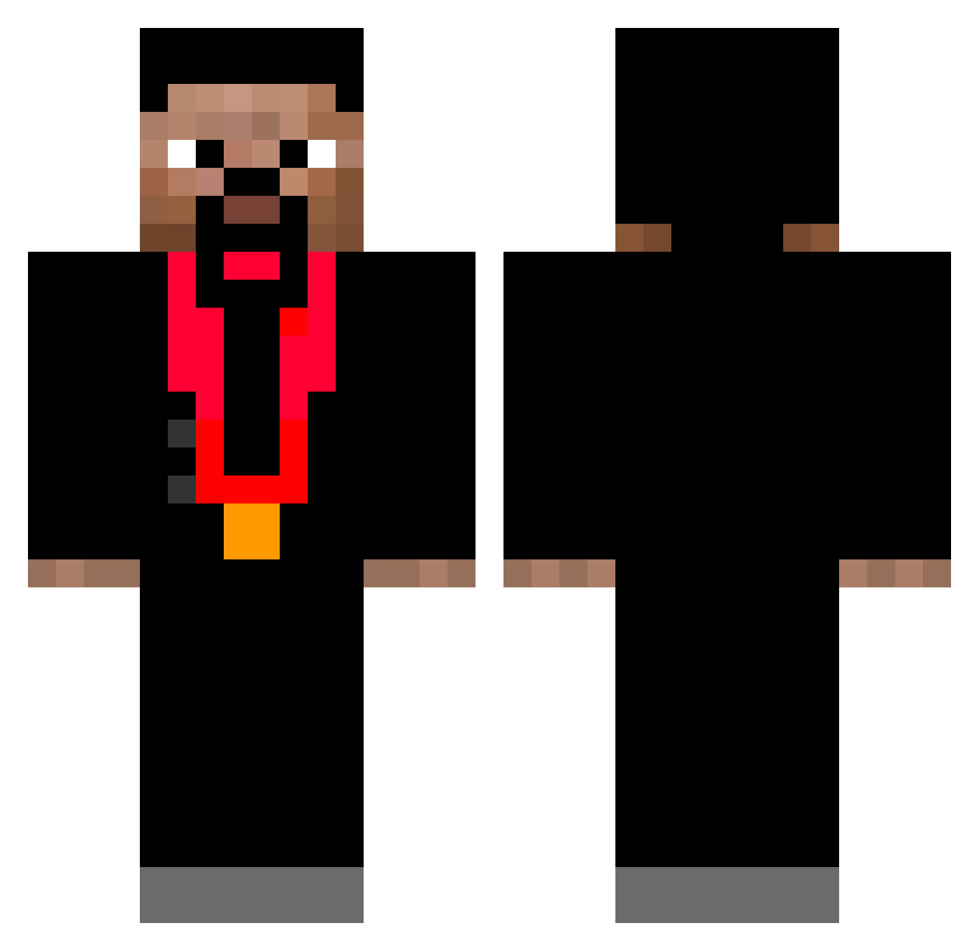 sseongleum Minecraft skin, front and back view