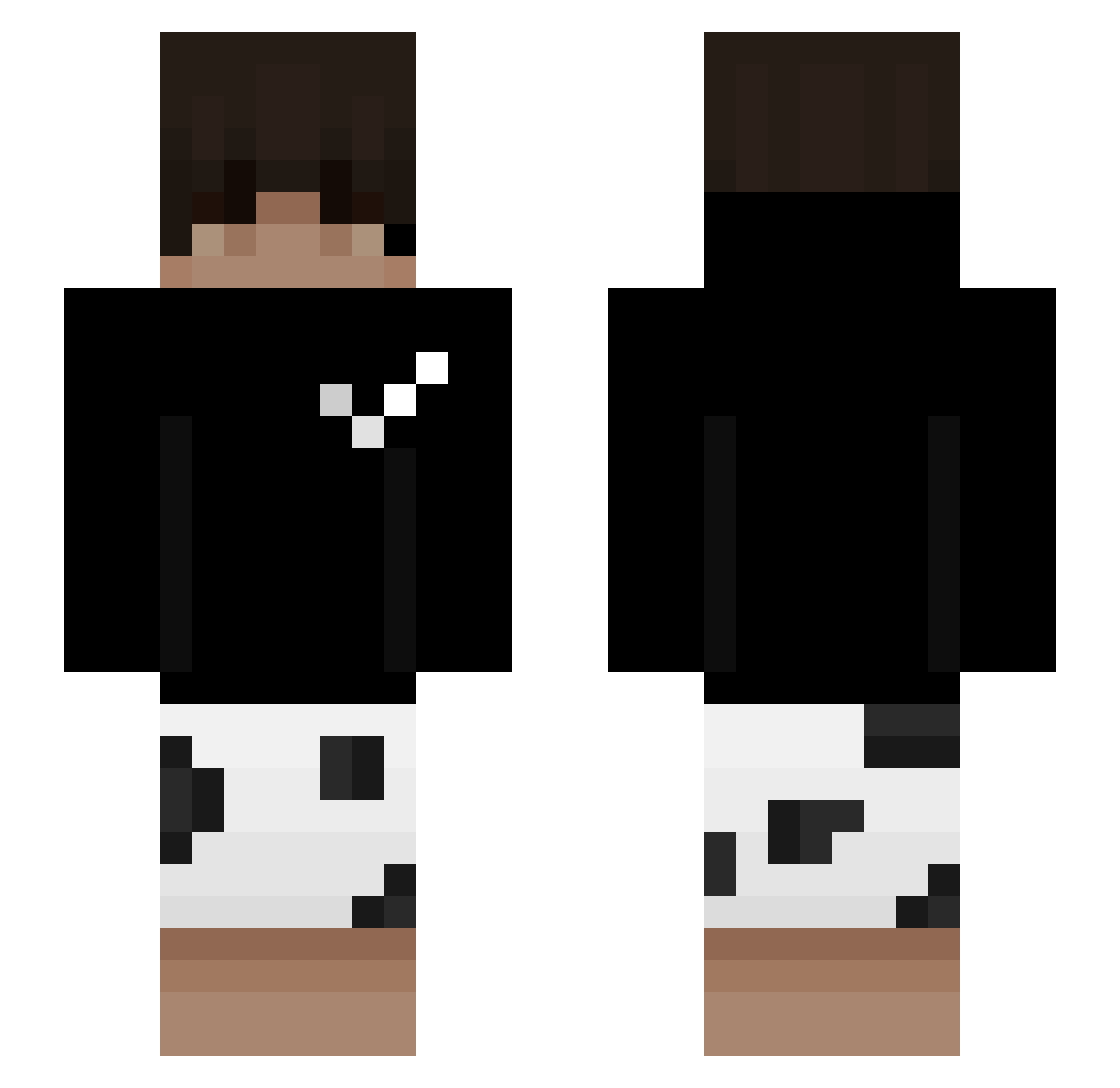 itsnotrealme_ Minecraft skin, front and back view