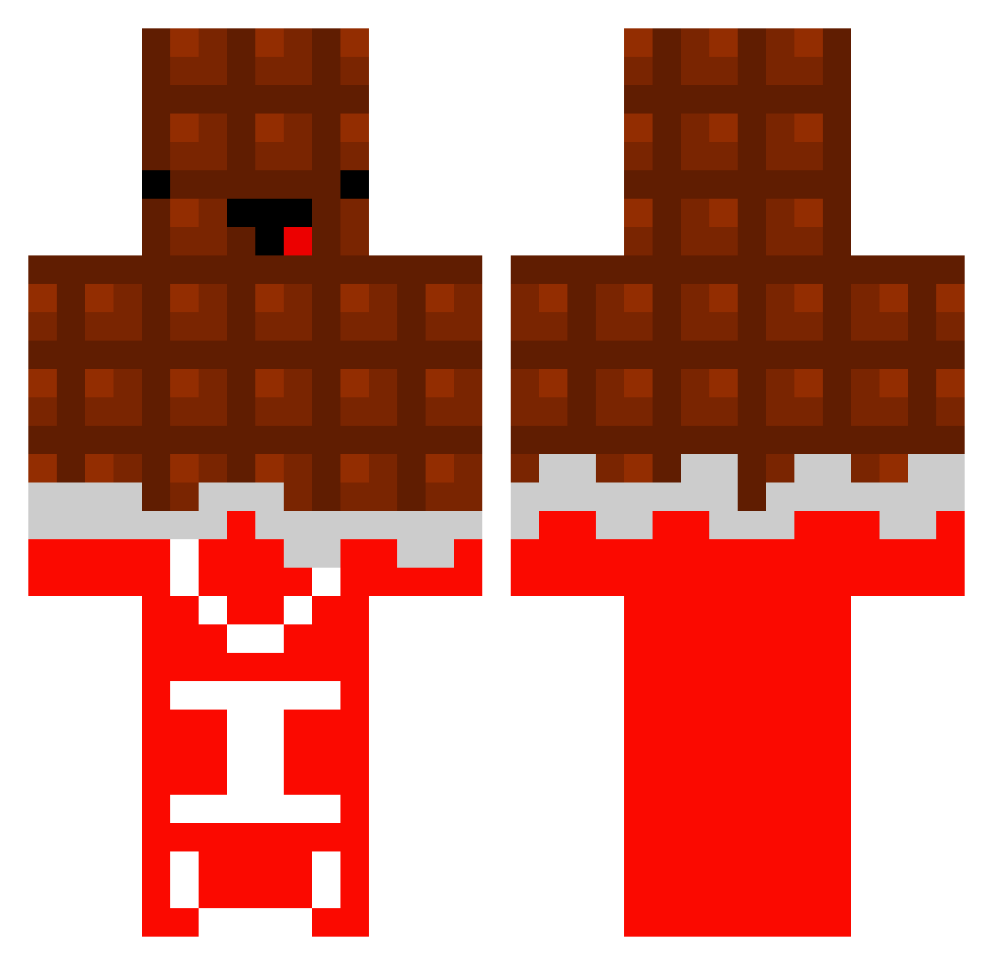 nico_bueno Minecraft skin, front and back view