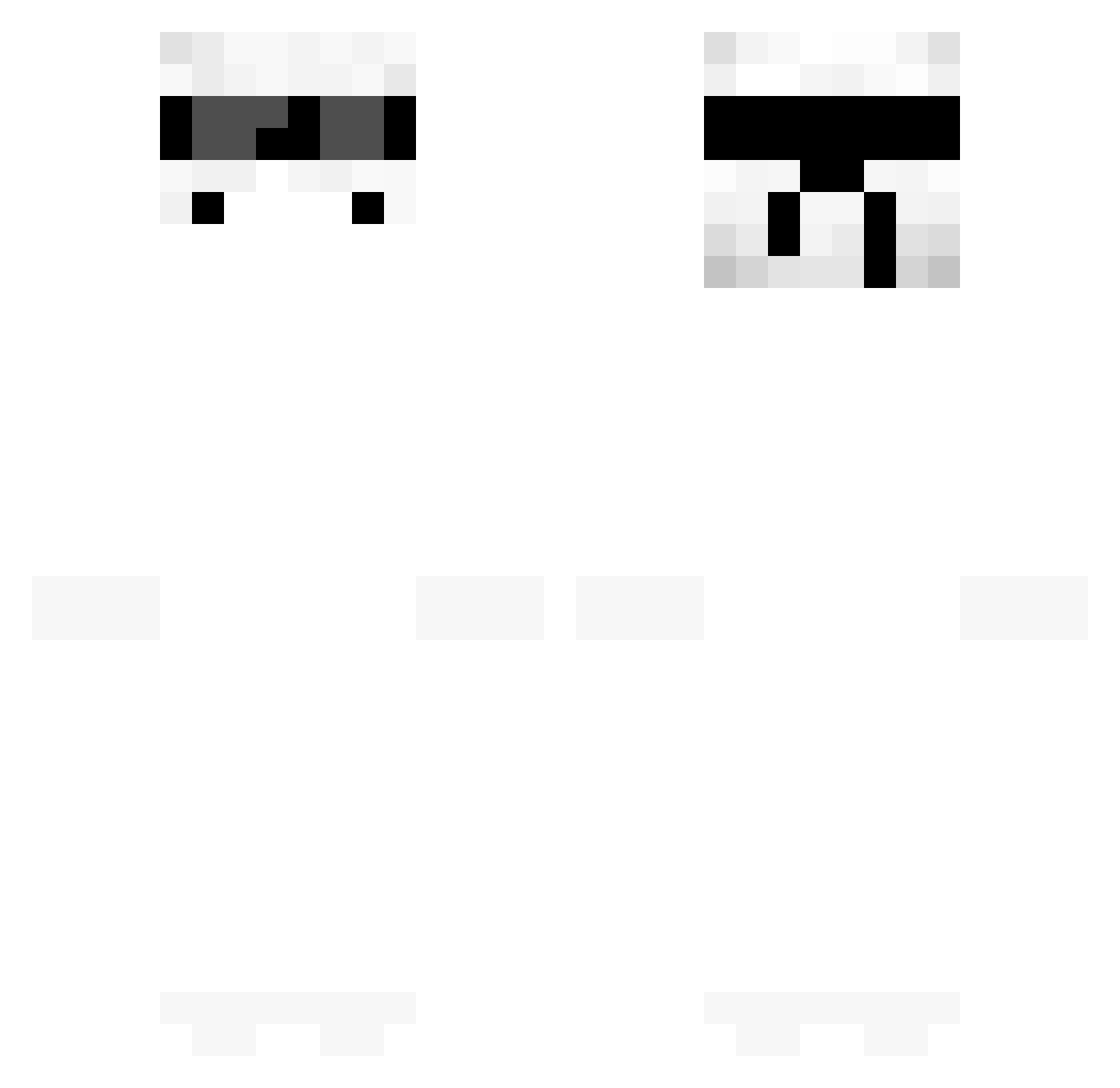 Ch0wii - blank Minecraft skin